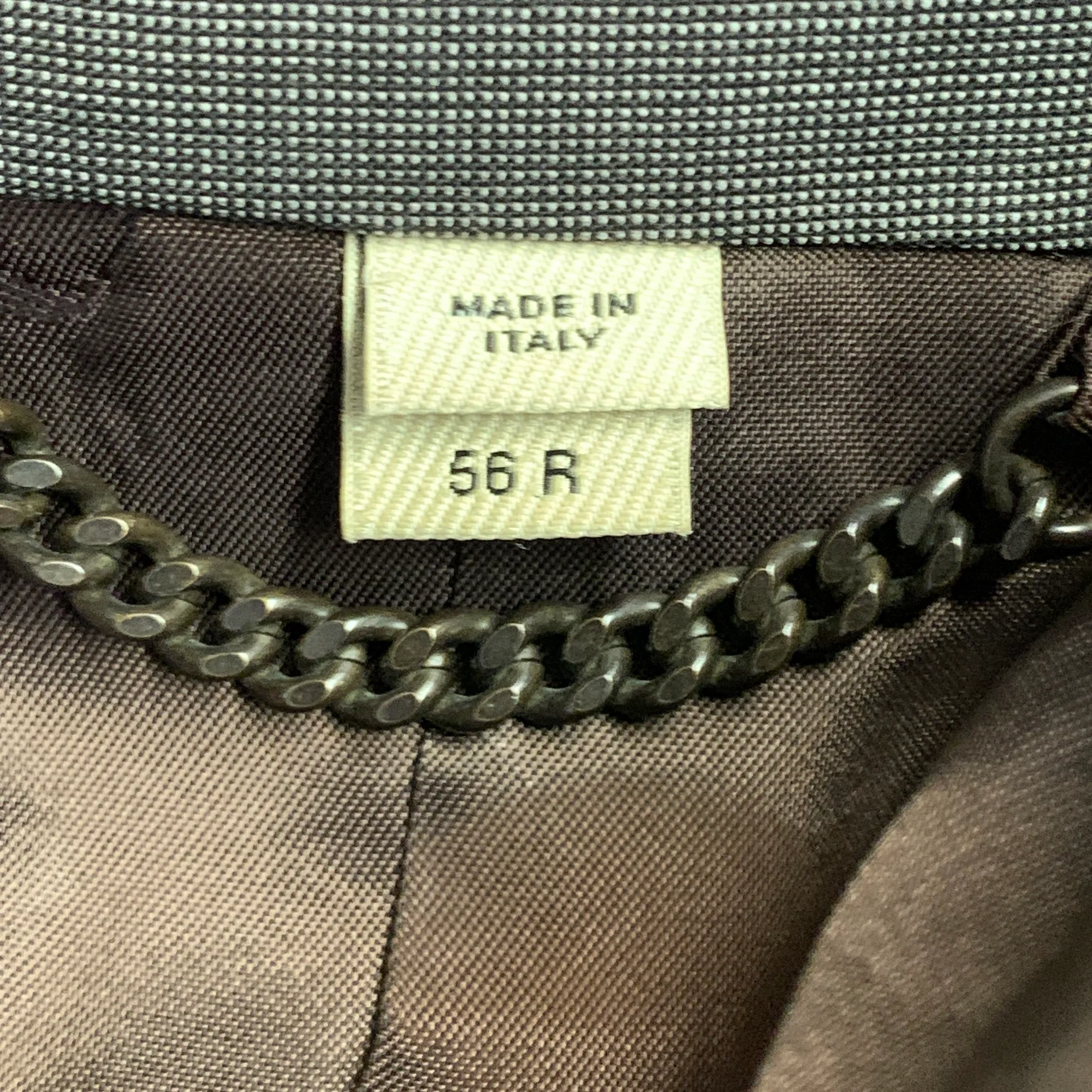 BURBERRY Size 46 Regular Grey Virgin Wool Notch Lapel Suit - Image 13
