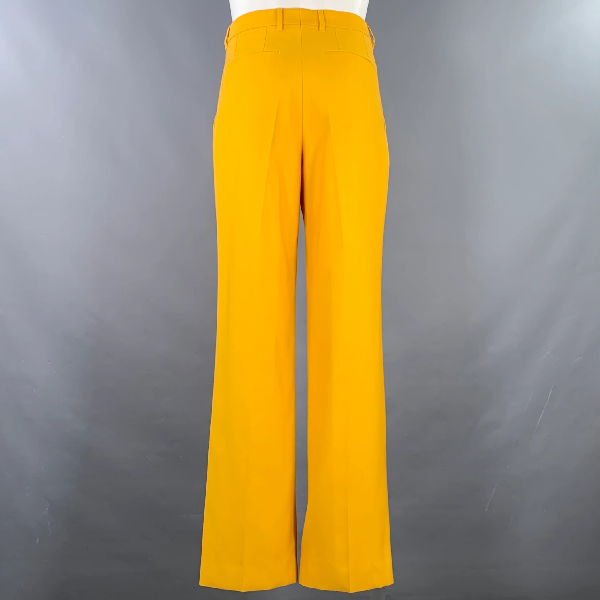 BURBERRY SS23 Size 36 Yellow Wool Double Breasted Suit - Image 5