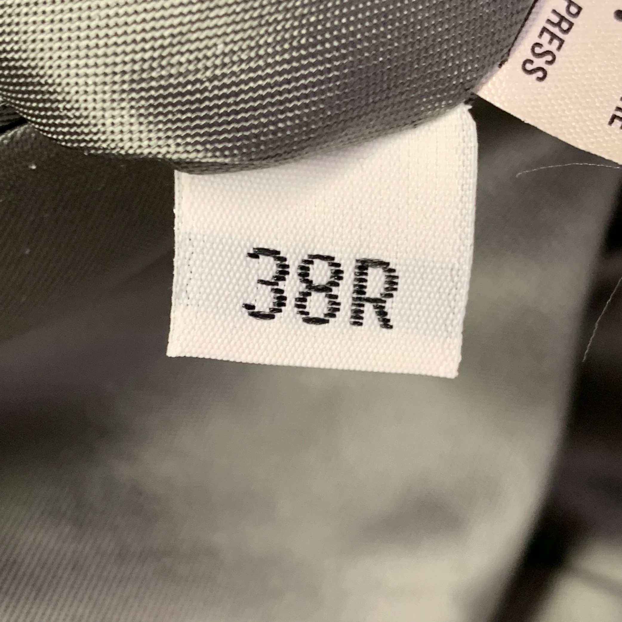BURBERRYS Size 38 Regular Black White Glenplaid Virgin Wool Suit - Image 10
