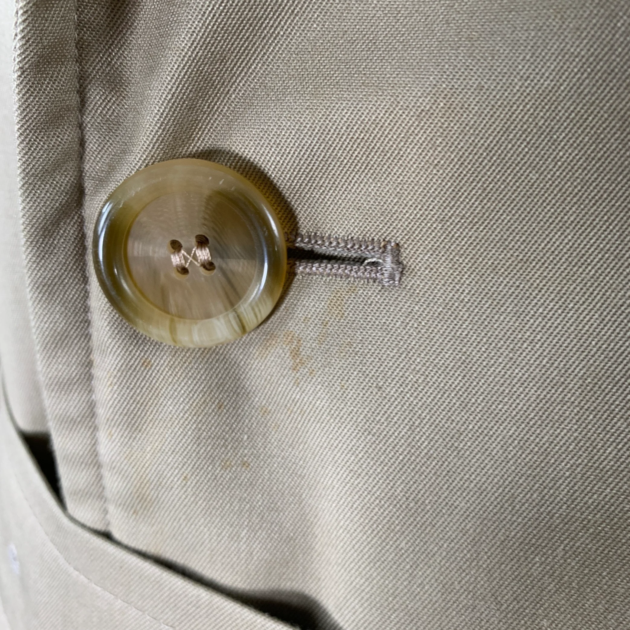 BURBERRYS Size S Tan Cotton Polyester Trenchcoat - Image 9