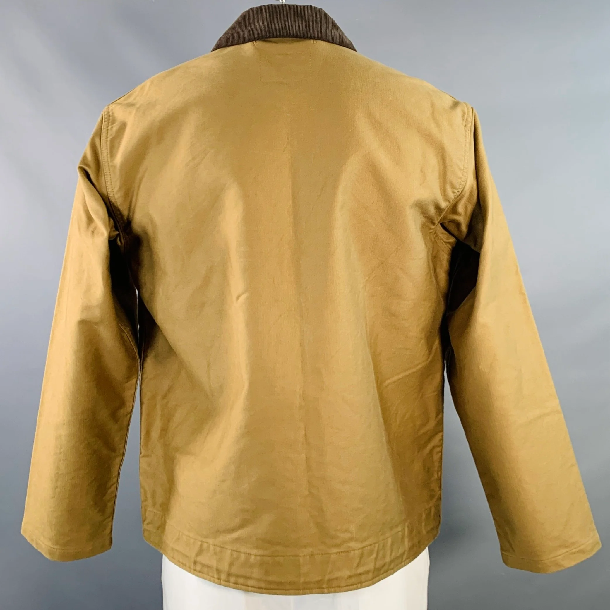 BUZZ RICKSON & CO. INC. Size 42 Green Khaki Cotton Military Coat - Image 3