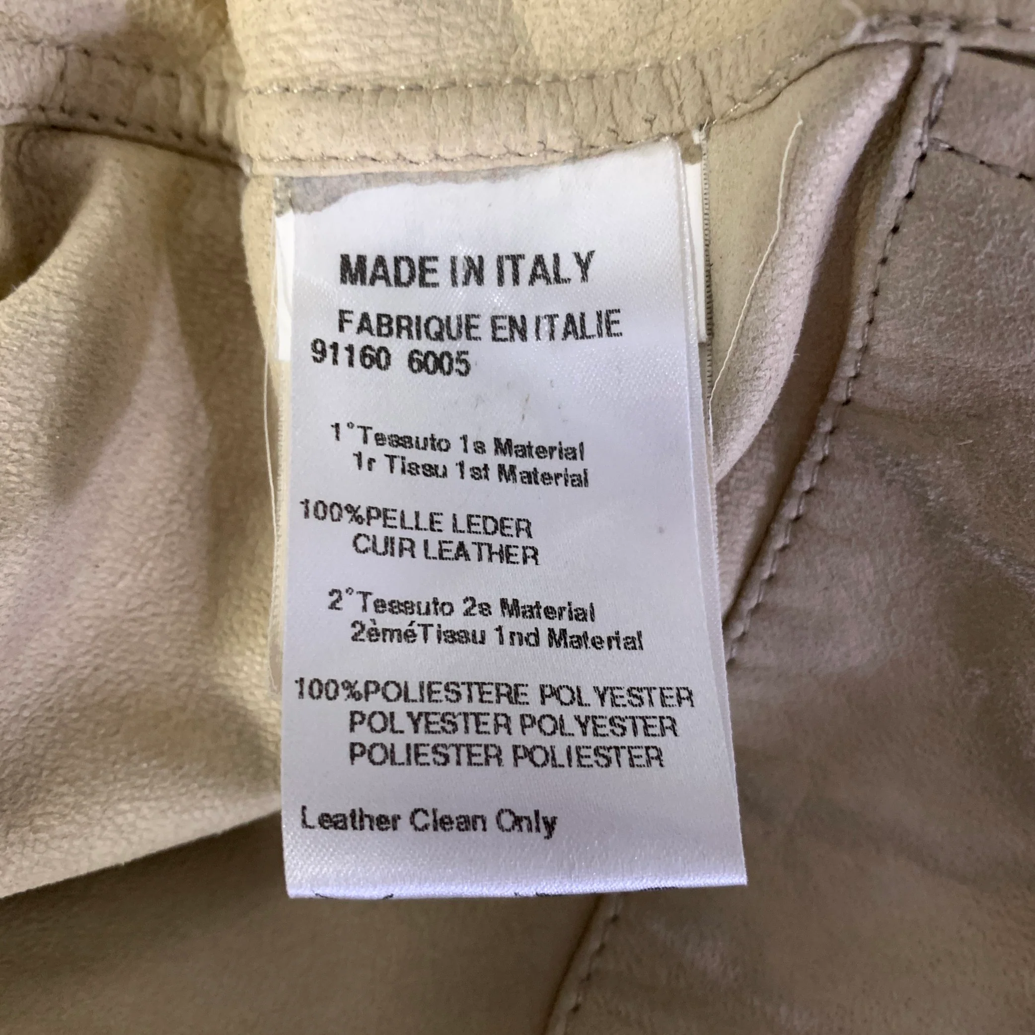 BYBLOS Size M Khaki Green Suede Trucker Jacket - Image 9
