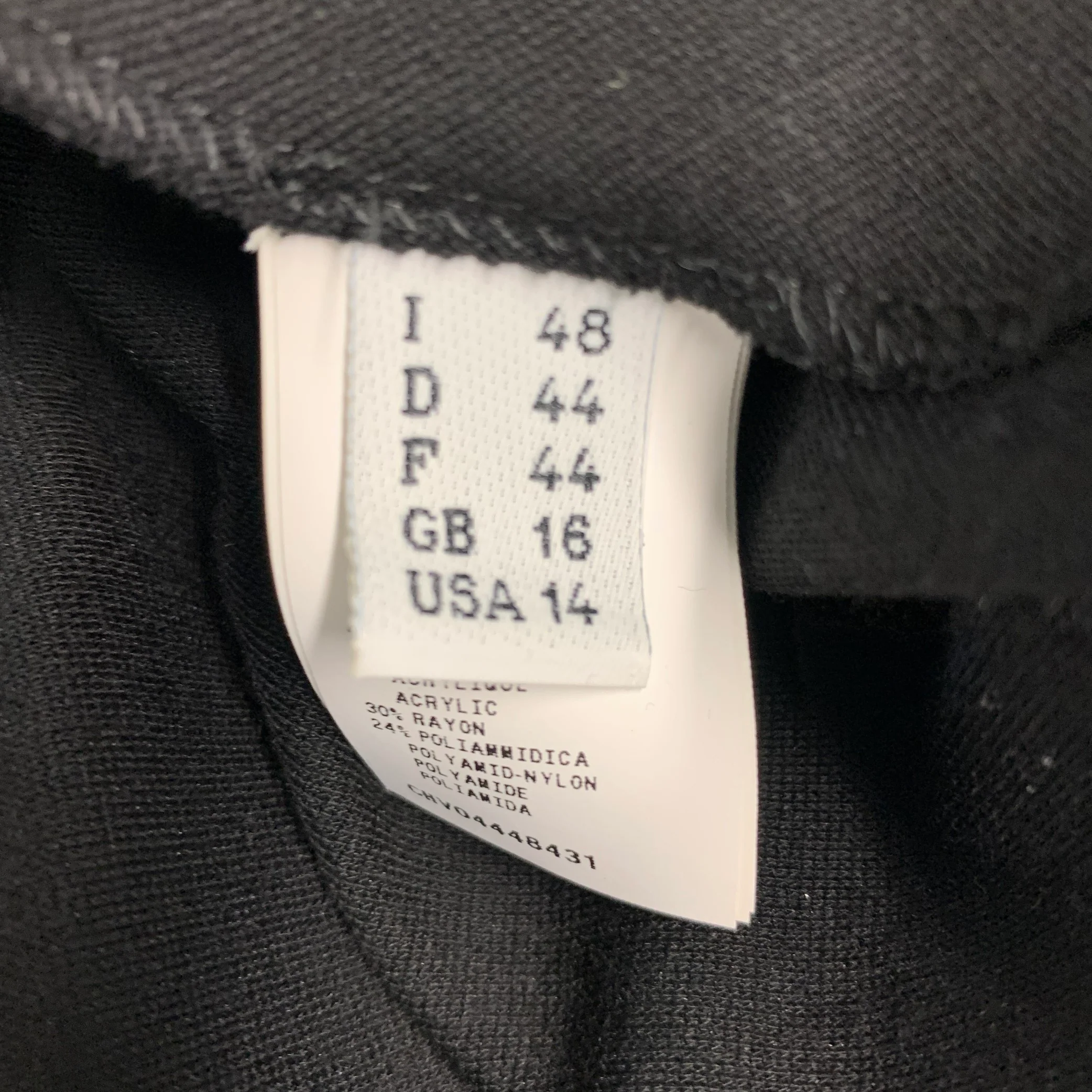 CACHAREL Size 14 Black Nylon Blend Sleeveless Drop Waist Dress - Image 9