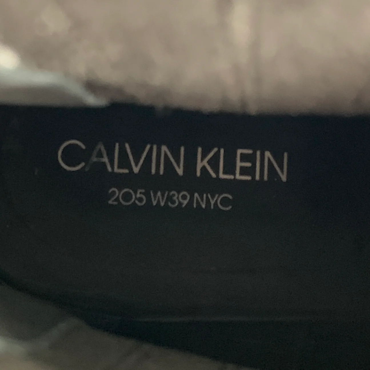 CALVIN KLEIN 205W39NYC Size 12 Black Embroidery Leather Pull On Boots - Image 8