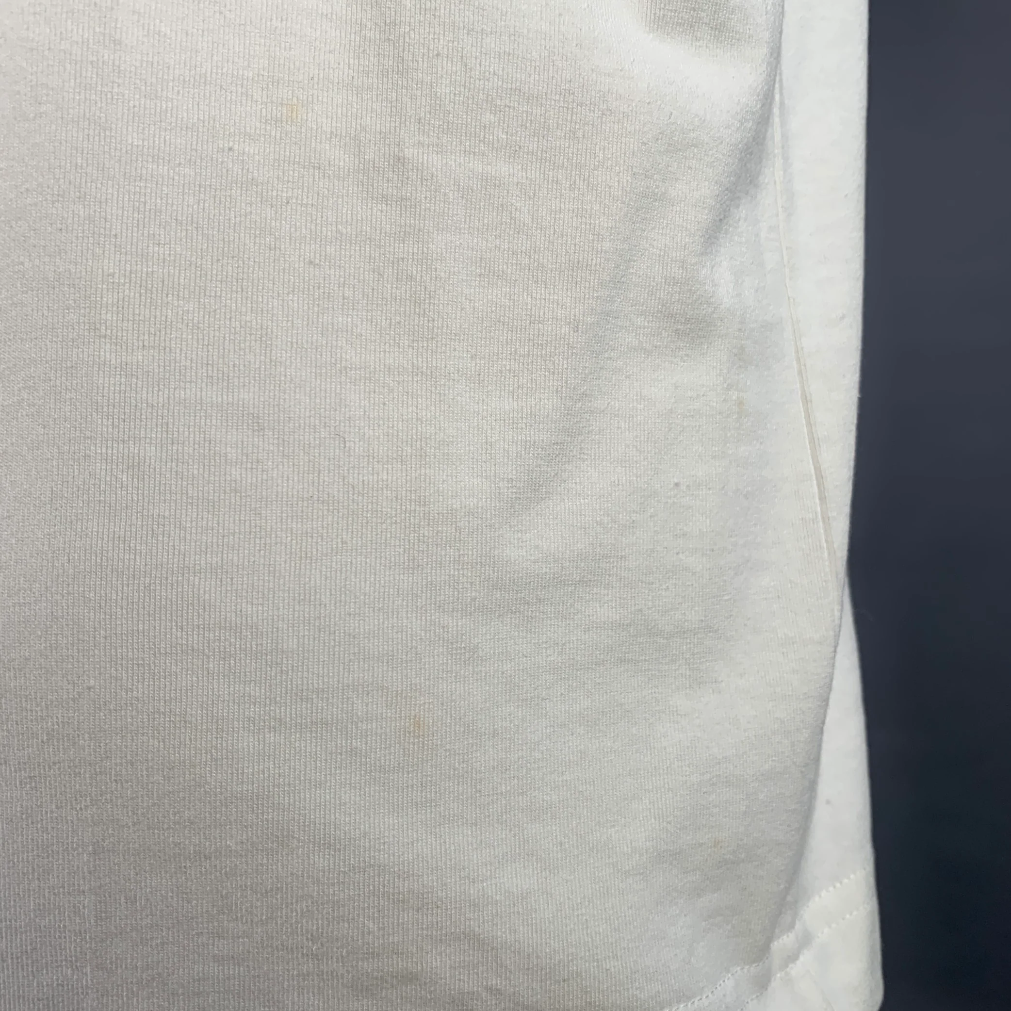 CALVIN KLEIN 205W39NYC Size S Electric Chair White Red Print Cotton One Pocket T-shirt - Image 7
