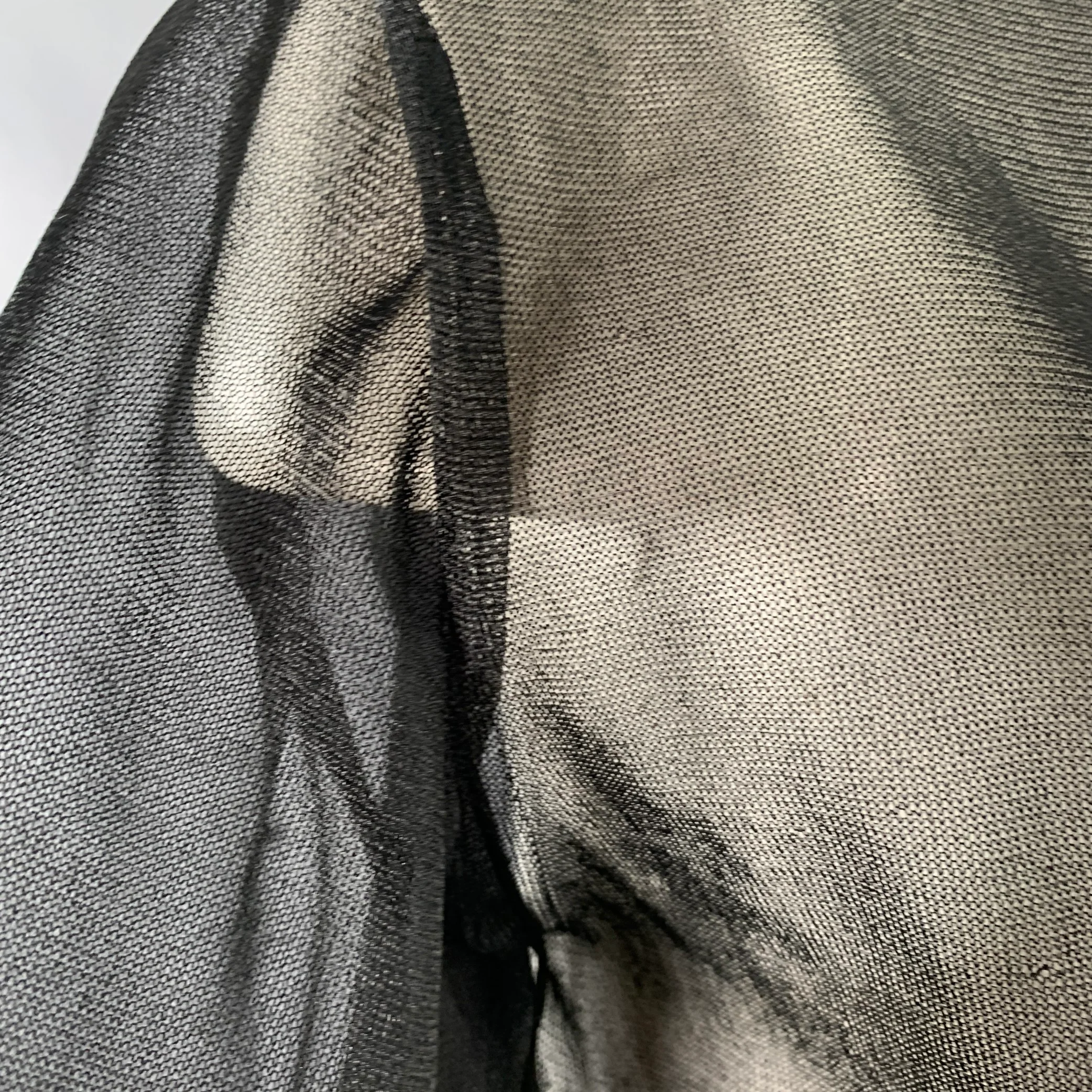 CALVIN KLEIN COLLECTION Size XS Wilson Black Mesh T-Shirt Dress - Image 13