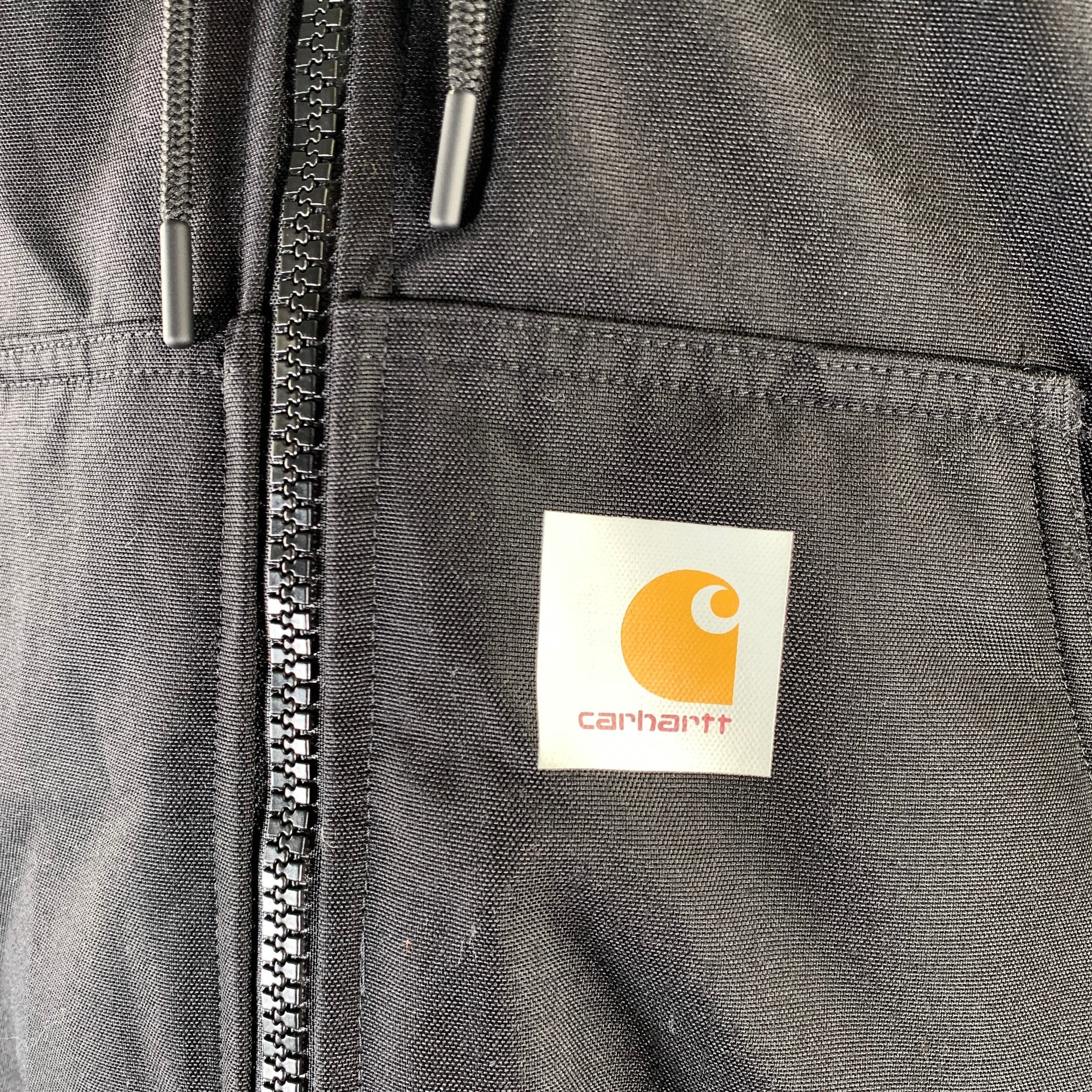 CARHARTT Size M Black Nylon Puffer Coat - Image 5