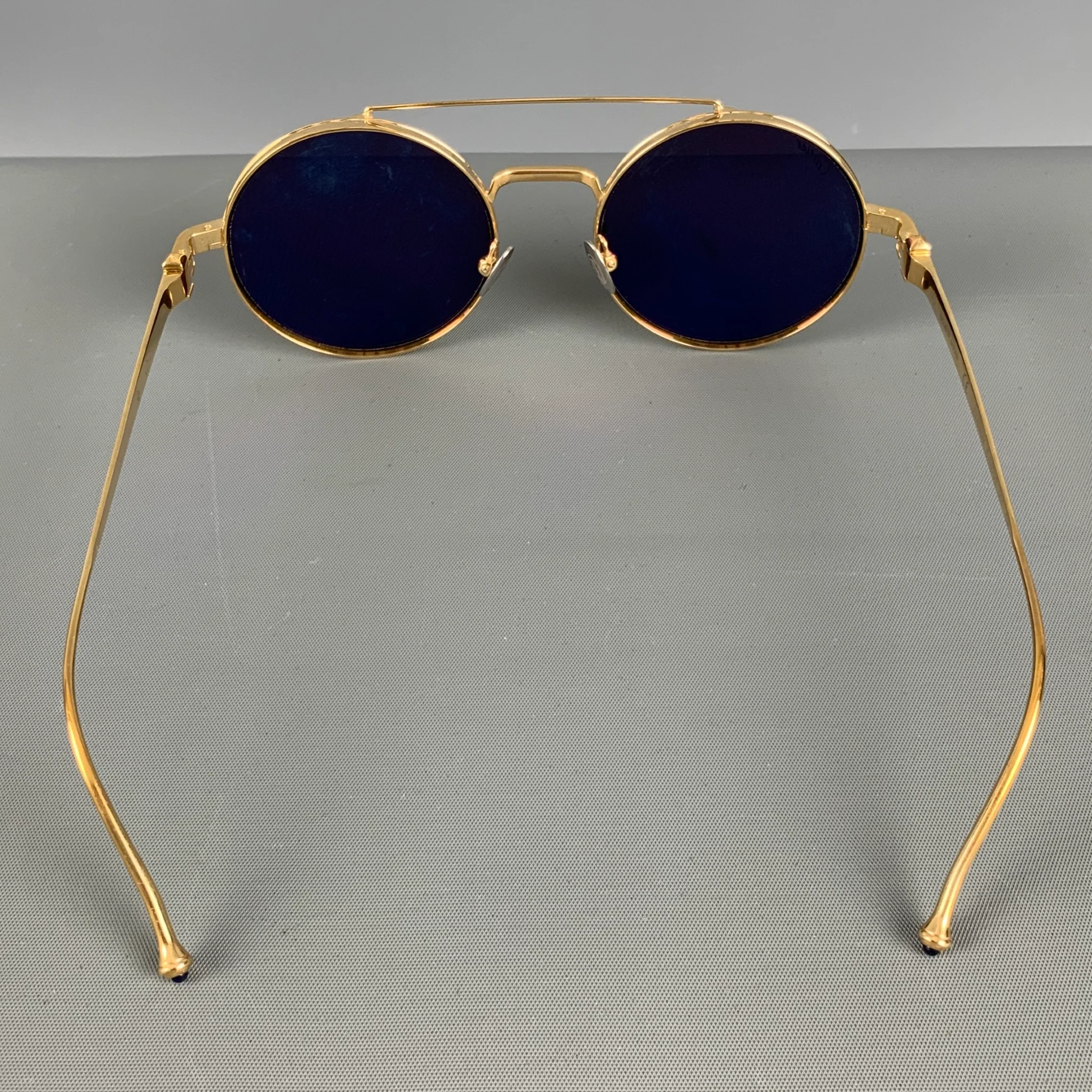 CARTIER Gold Titanium Sunglasses - Image 3