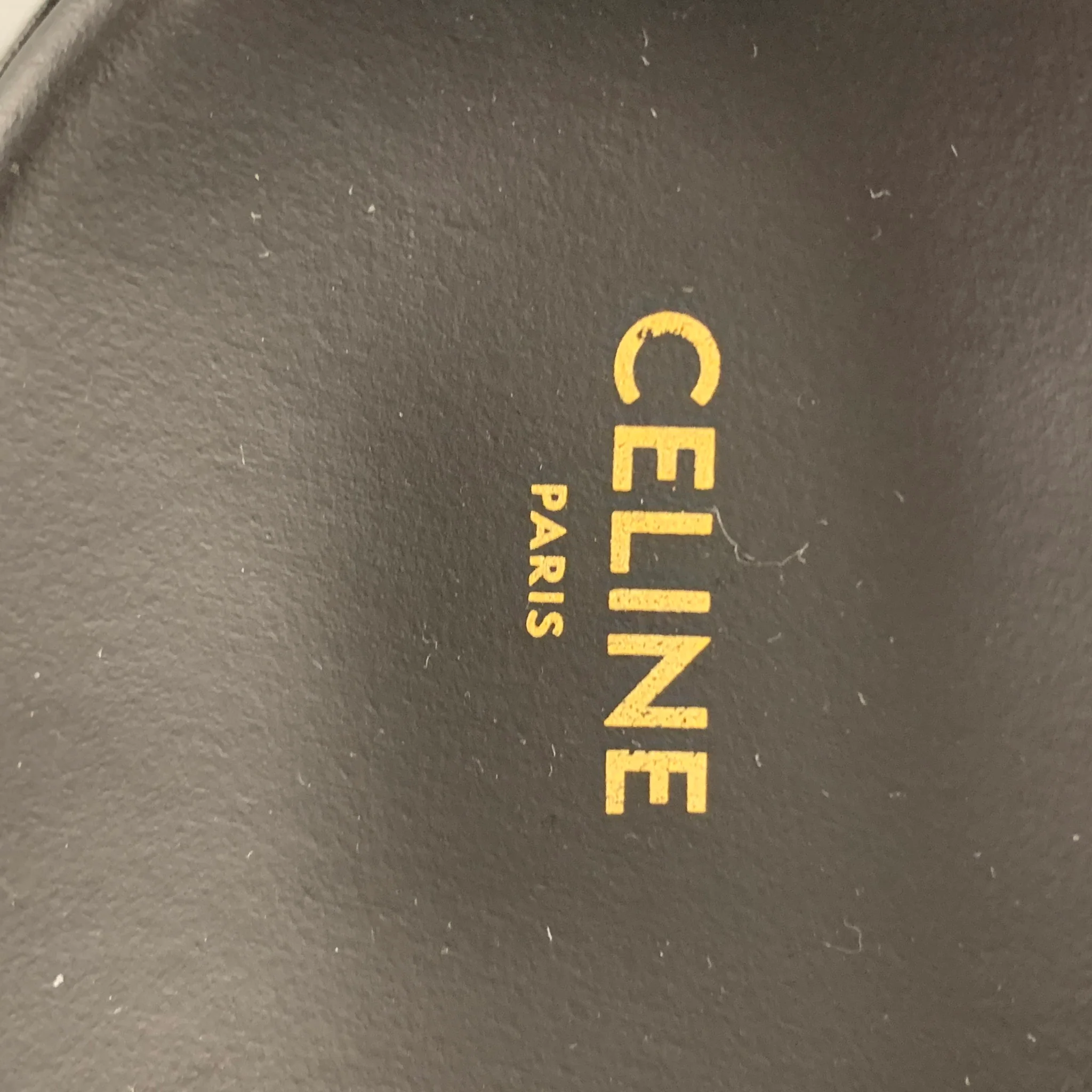 CELINE Size 8 Black Leather Gladiator Sandals - Image 8