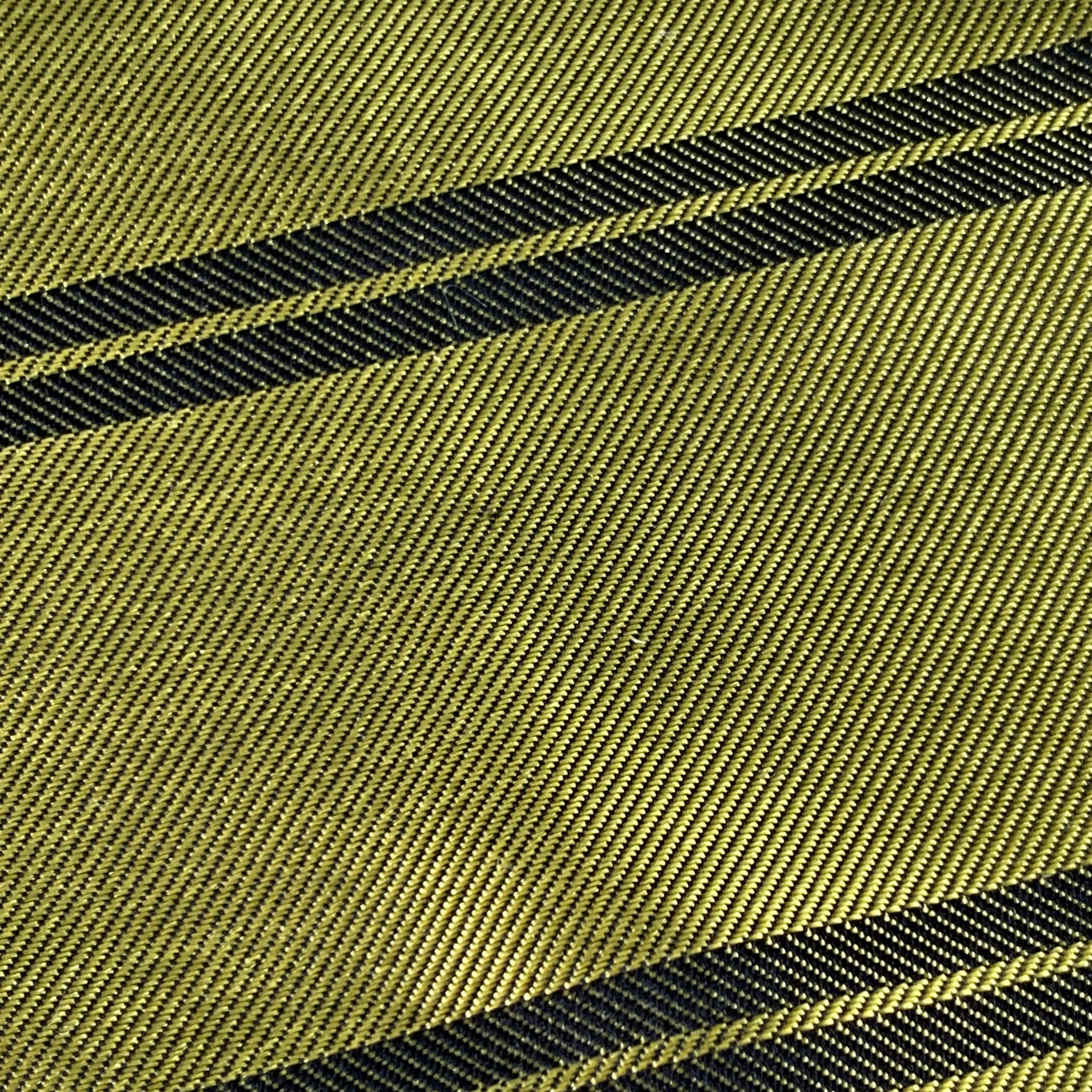 CERAVELO Black Yellow Diagonal Stripe Ascot - Image 5