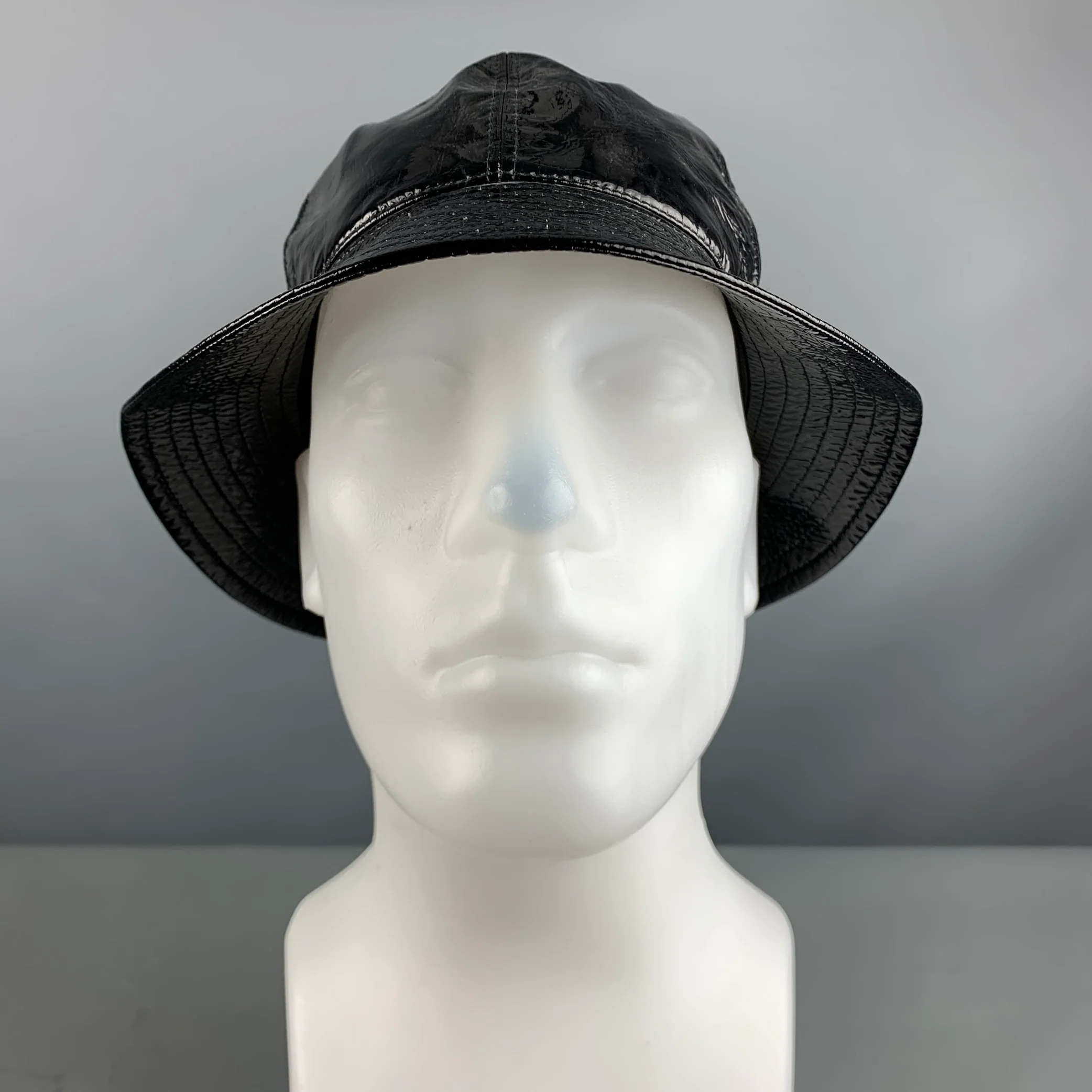 CHANEL Black Polyester Polyurethane Hats - Image 3