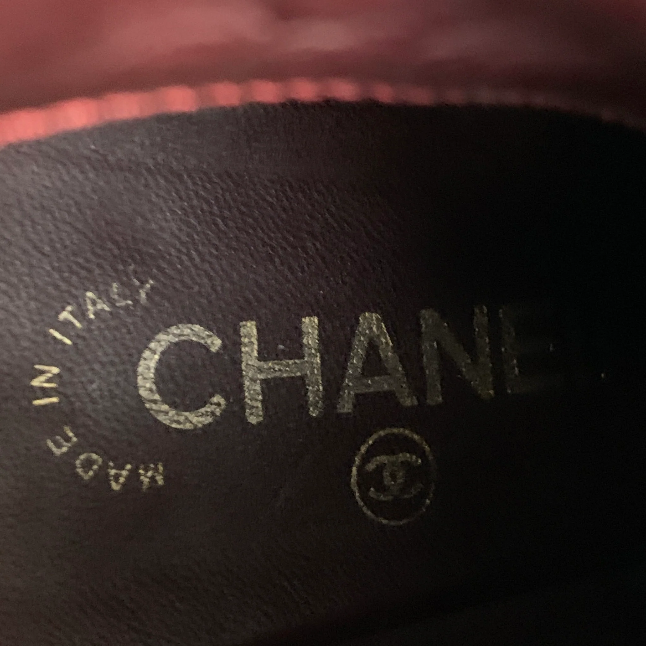 CHANEL Size 6.5 Black Leather Knee High Buckles Boots - Image 8