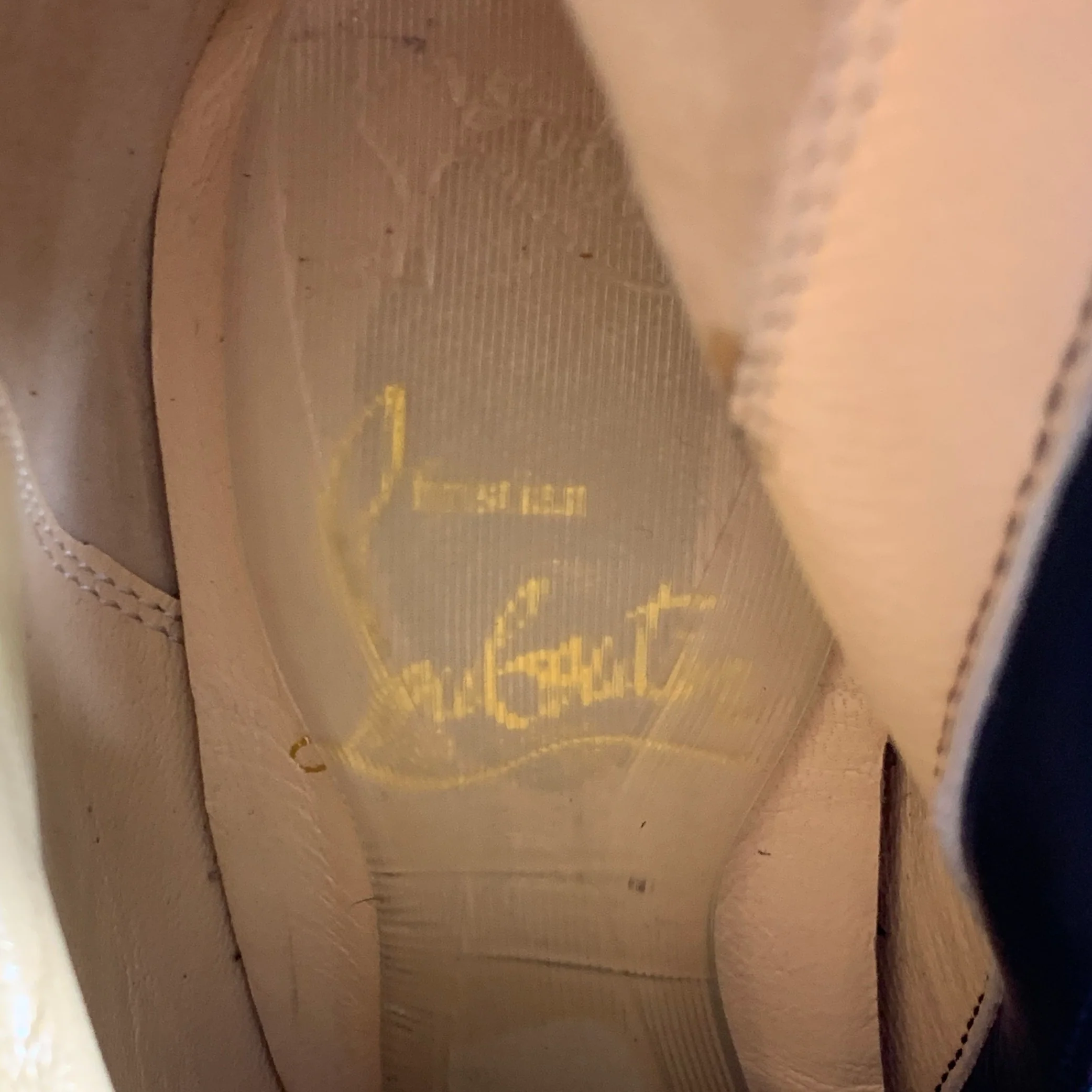 CHRISTIAN LOUBOUTIN Size 5 Black Leather Side Zipper Boots - Image 7
