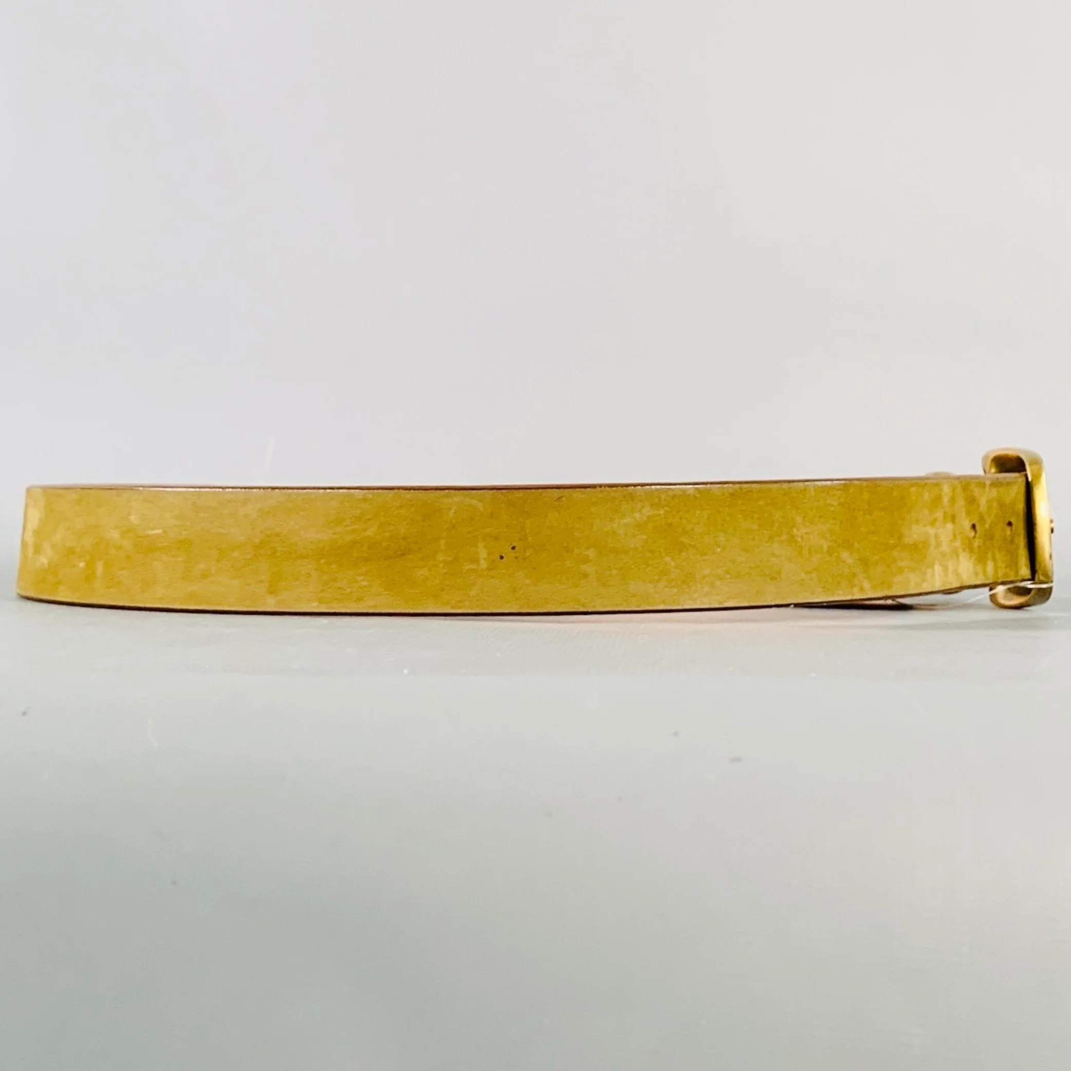 CLAUDIA MAY Size M Green Sage Suede Belt - Image 2