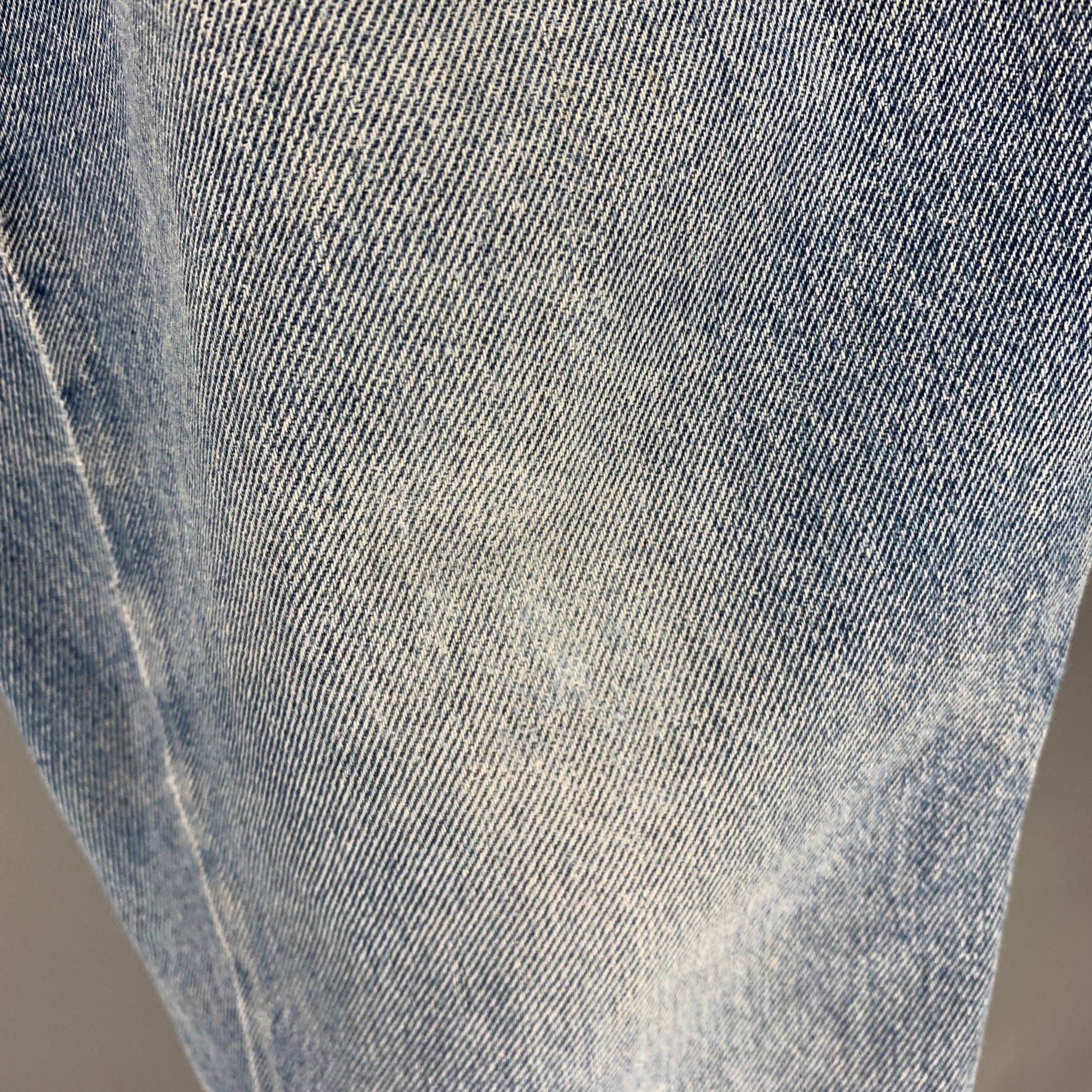 CLOSED Size 28 Blue Cotton Straight Zip Fly Jeans - Image 6