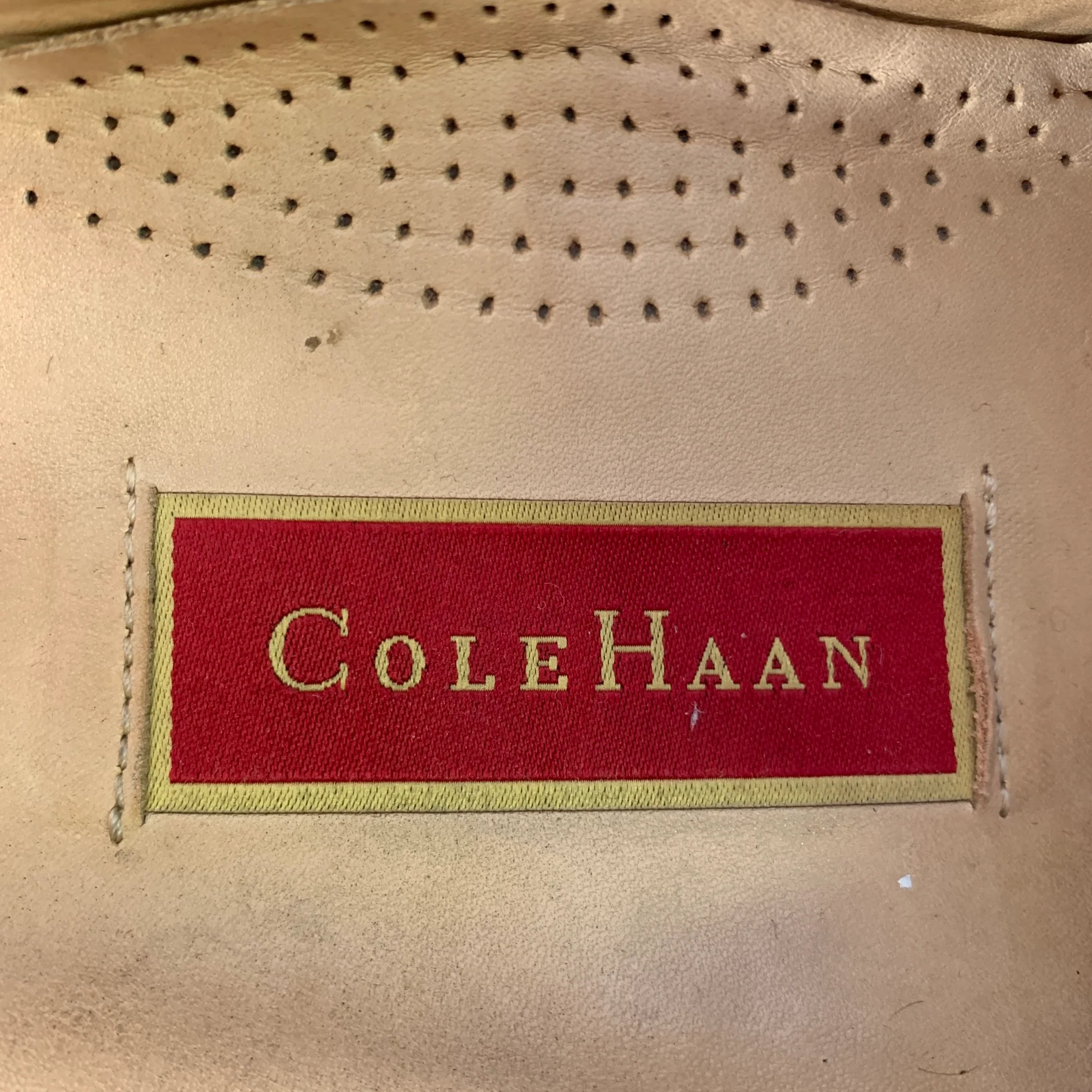 COLE HAAN Size 10 Black Leather Tassels Loafers - Image 7