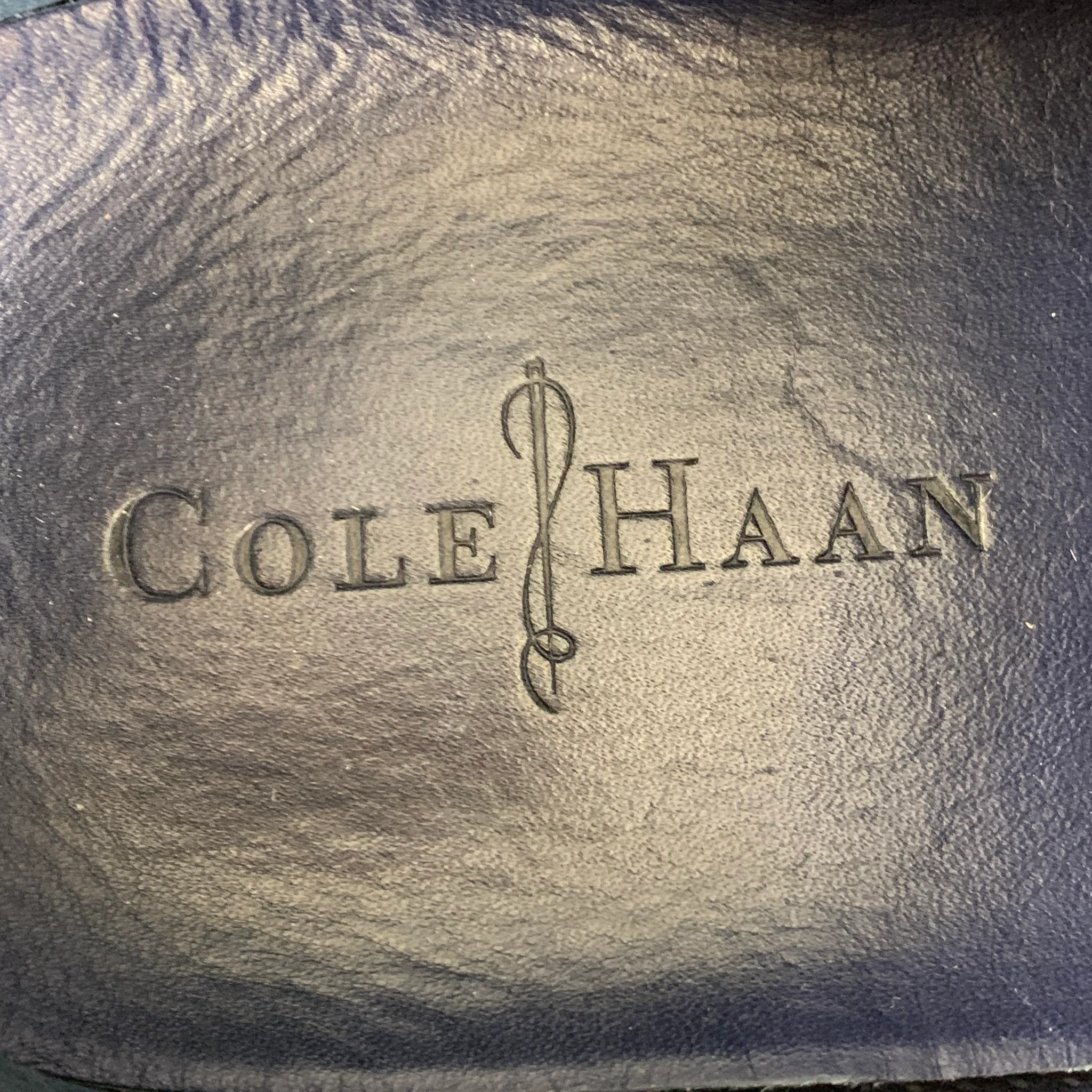 COLE HAAN Size 9.5 White Tan Leather Low Top Sneakers - Image 7
