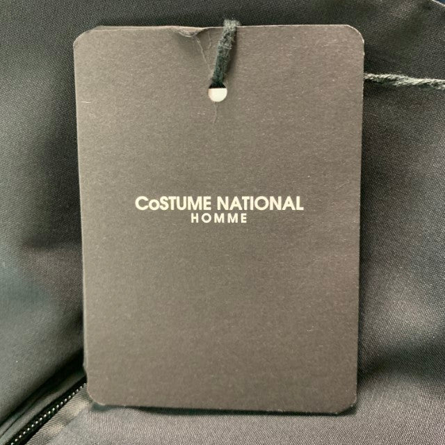 CoSTUME NATIONAL Size 40 Black Solid Wool Silk Notch Lapel Sport Coat - Image 8