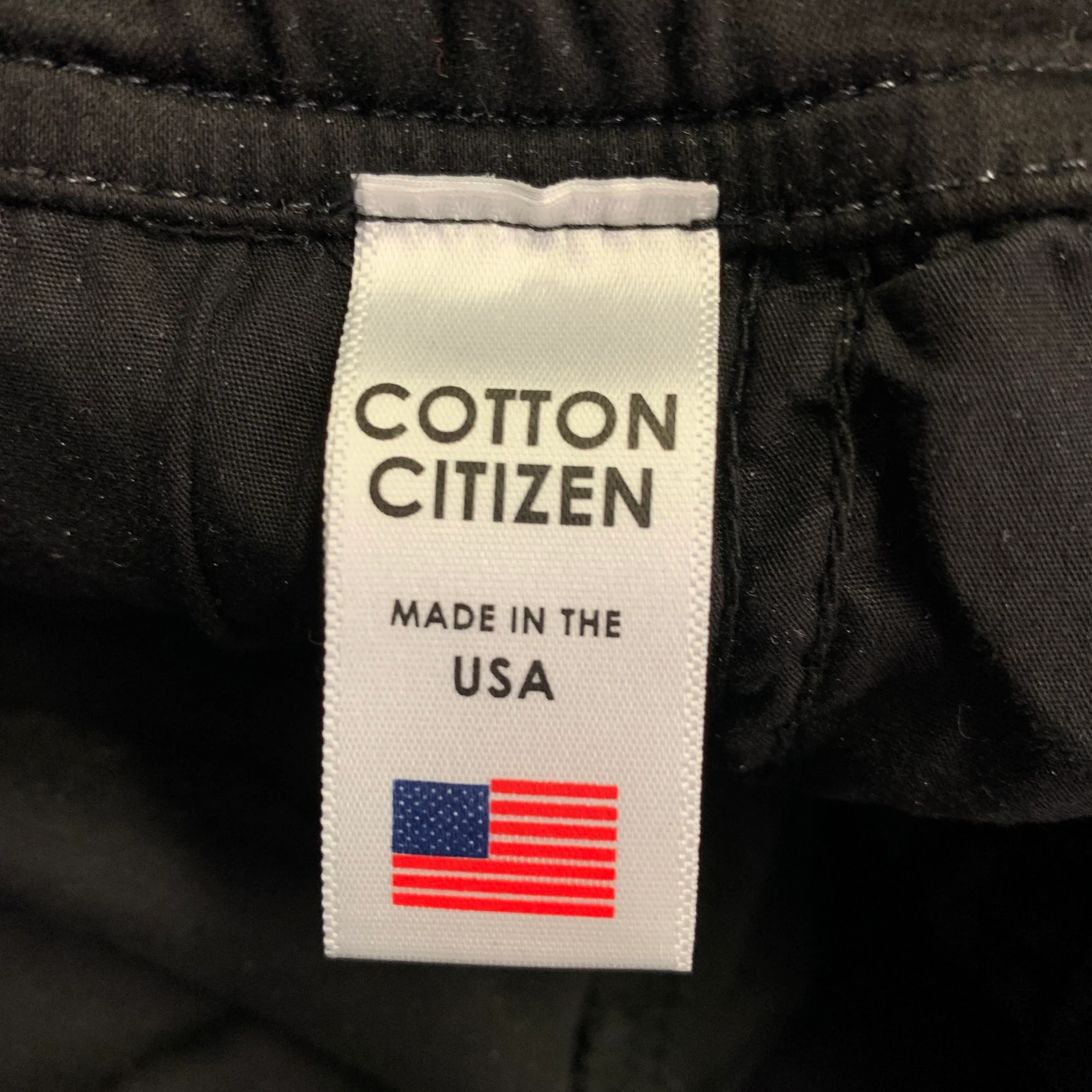 COTTON CITIZEN Size S Black Cotton Elastic Waistband Casual Pants - Image 5