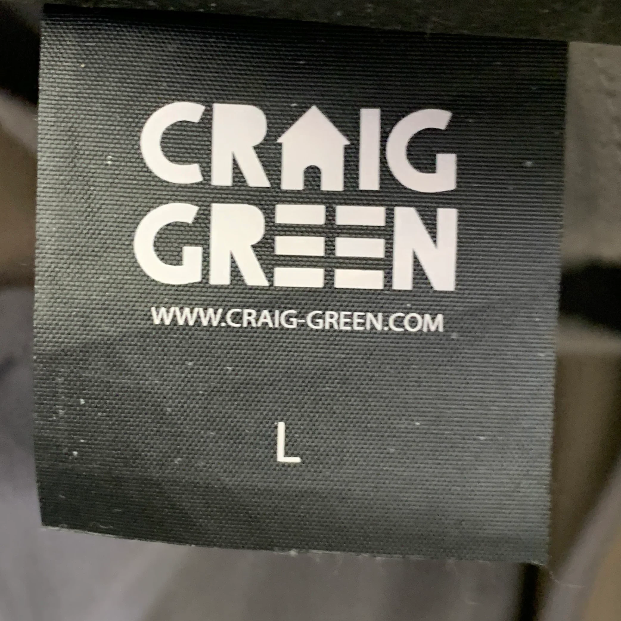 CRAIG GREEN Size L Beige Polyester Cotton Twill Straight Casual Pants - Image 4