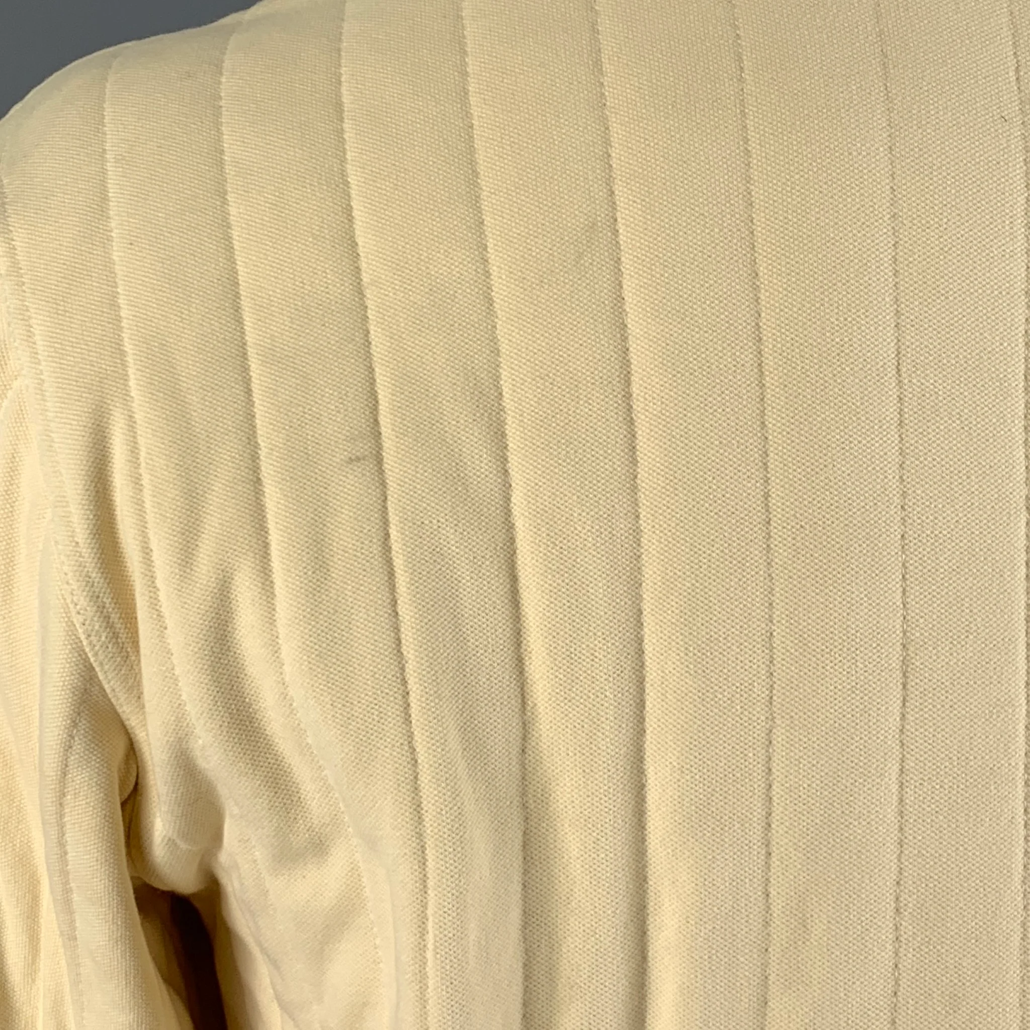 CRAIG GREEN Size L Cream Quilted Cotton Elastane Jacket - Image 5