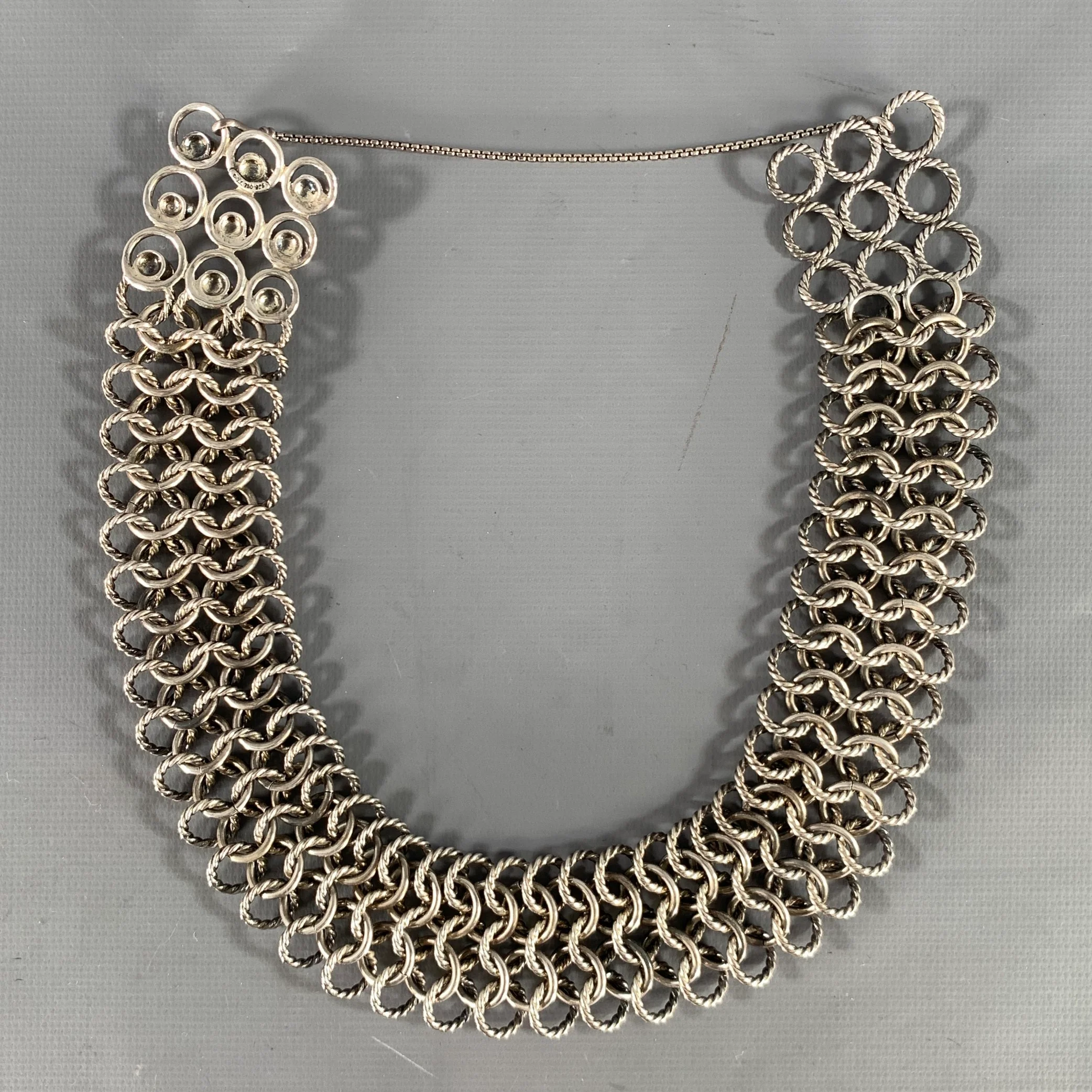 DAVID YURMAN Silver 925 Choker Necklace - Image 3