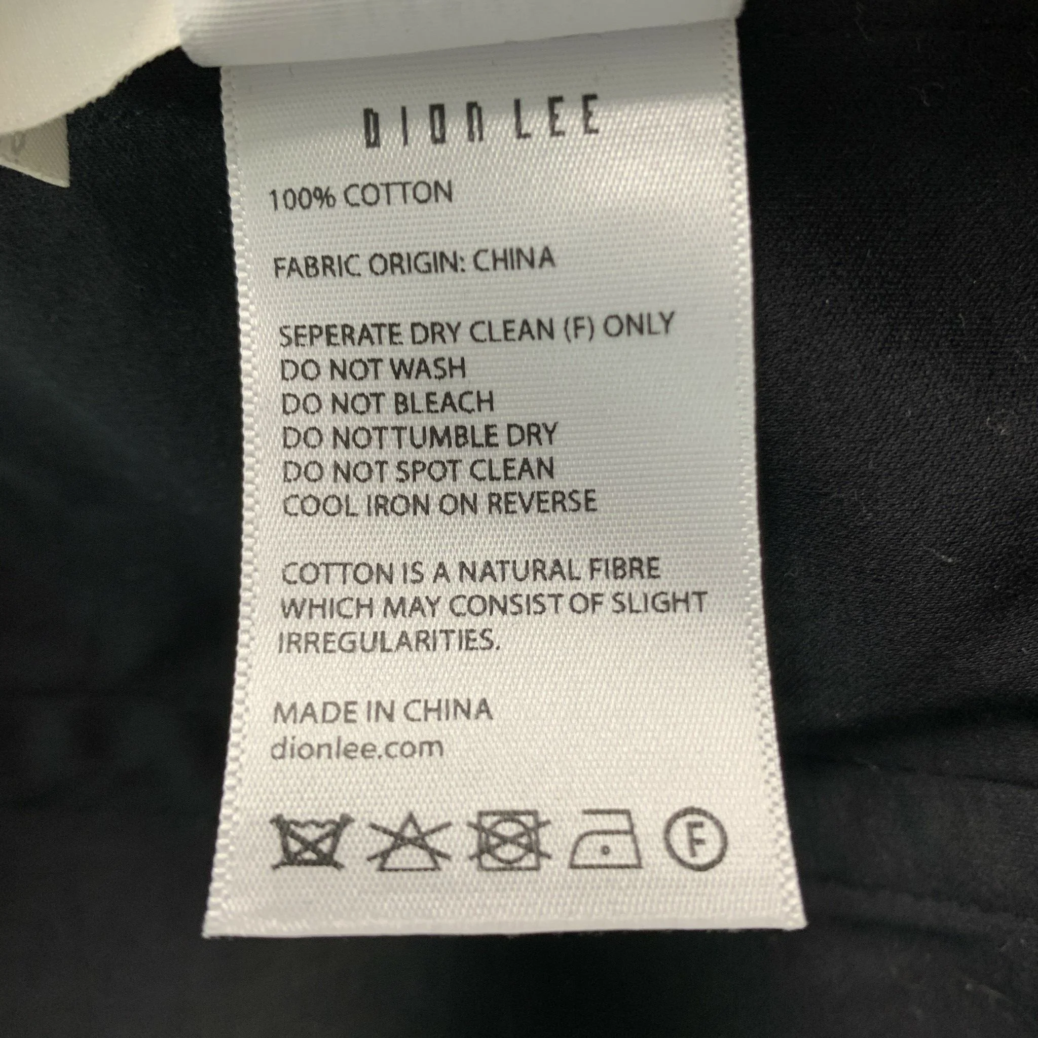 DION LEE Size 2 Black Cotton Corset Casual Top - Image 6
