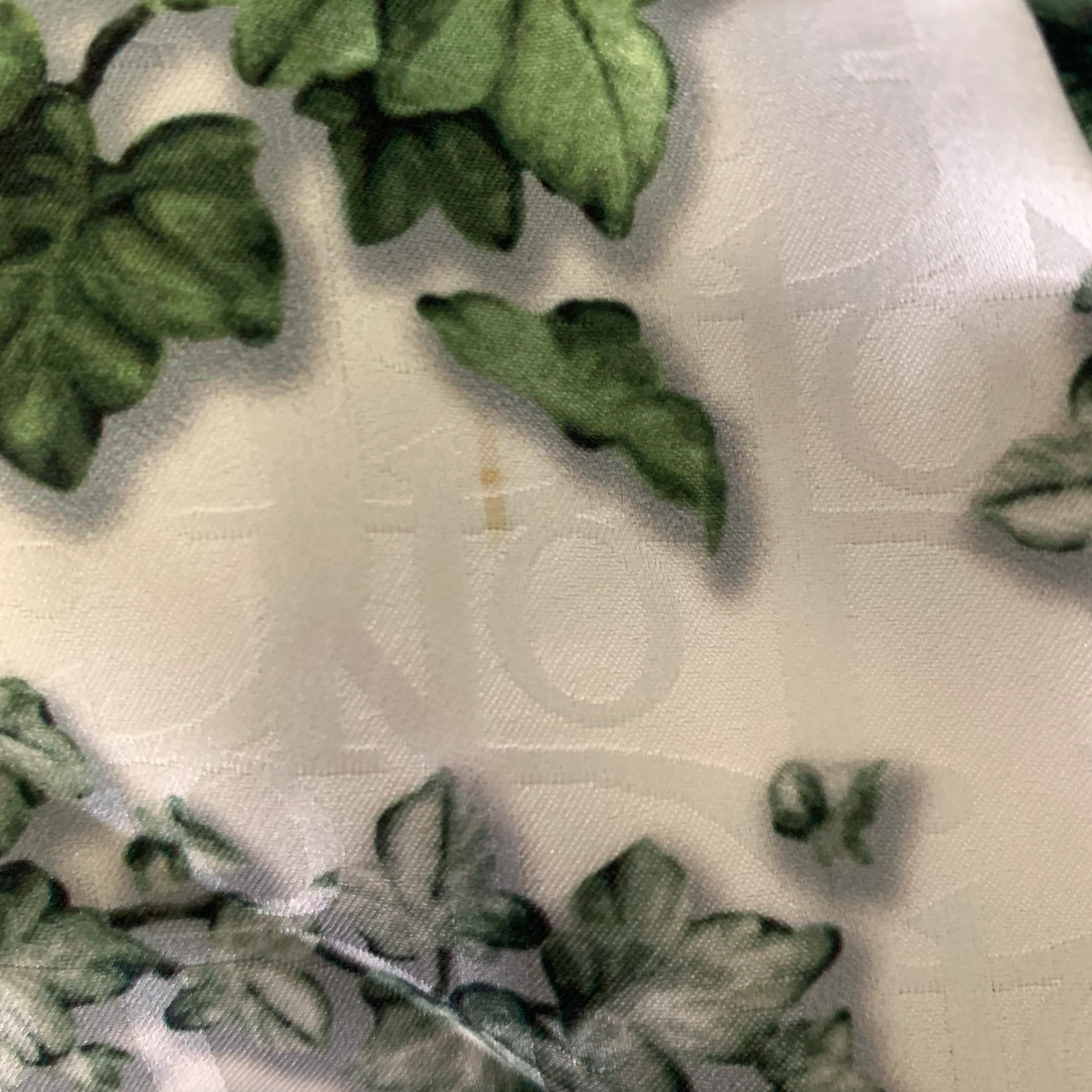 DIOR HOMME Size L White Green Leaves Short Sleeve Tracksuits & Sets - Image 13