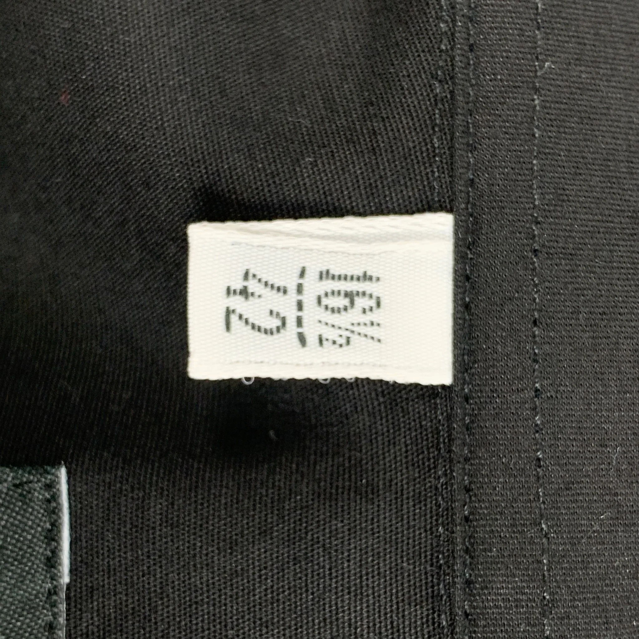 DOLCE & GABBANA Size L Black Cotton Blend Button Up Long Sleeve Shirt - Image 5