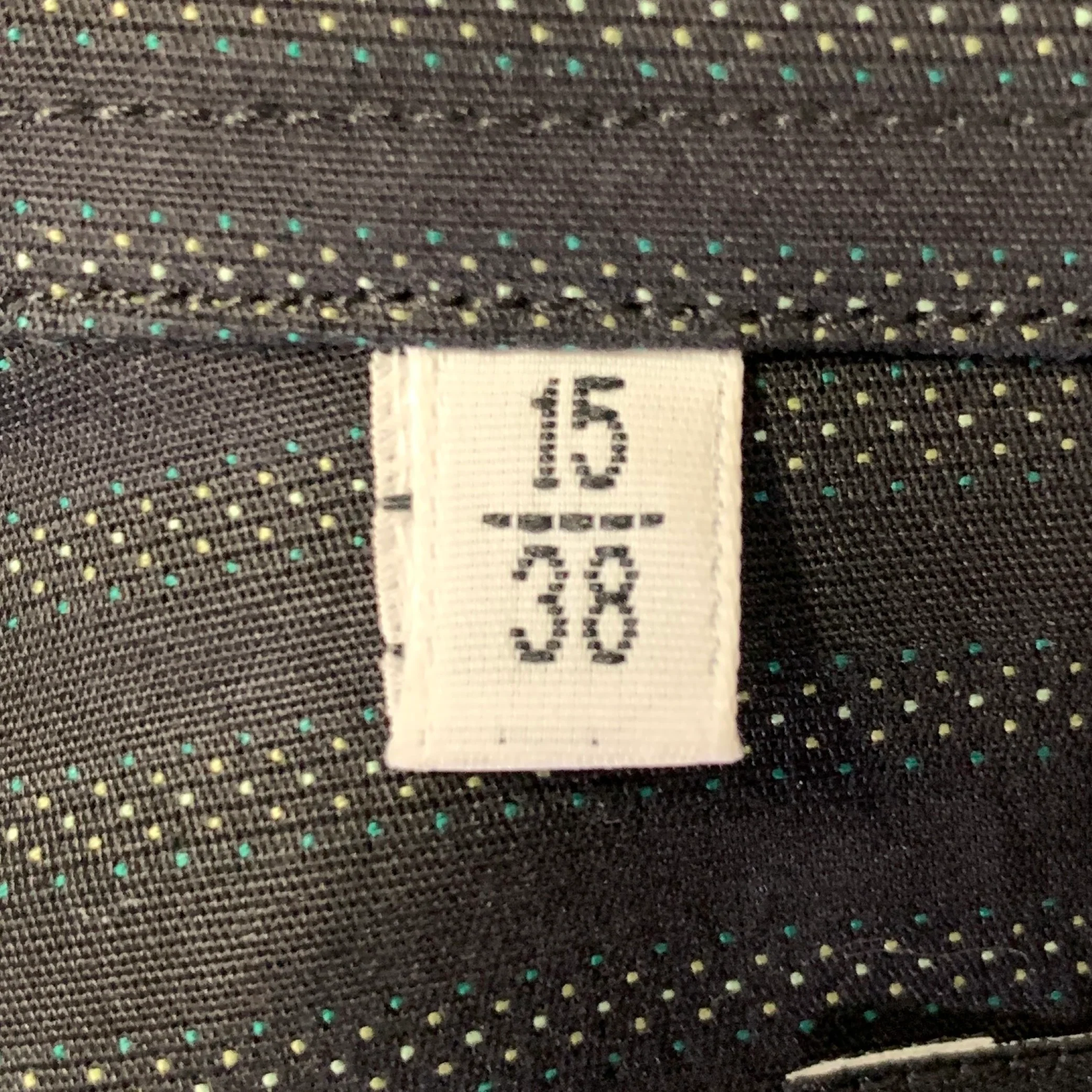 DOLCE & GABBANA Size S Black Green Stripe Cotton Long Sleeve Shirt - Image 7