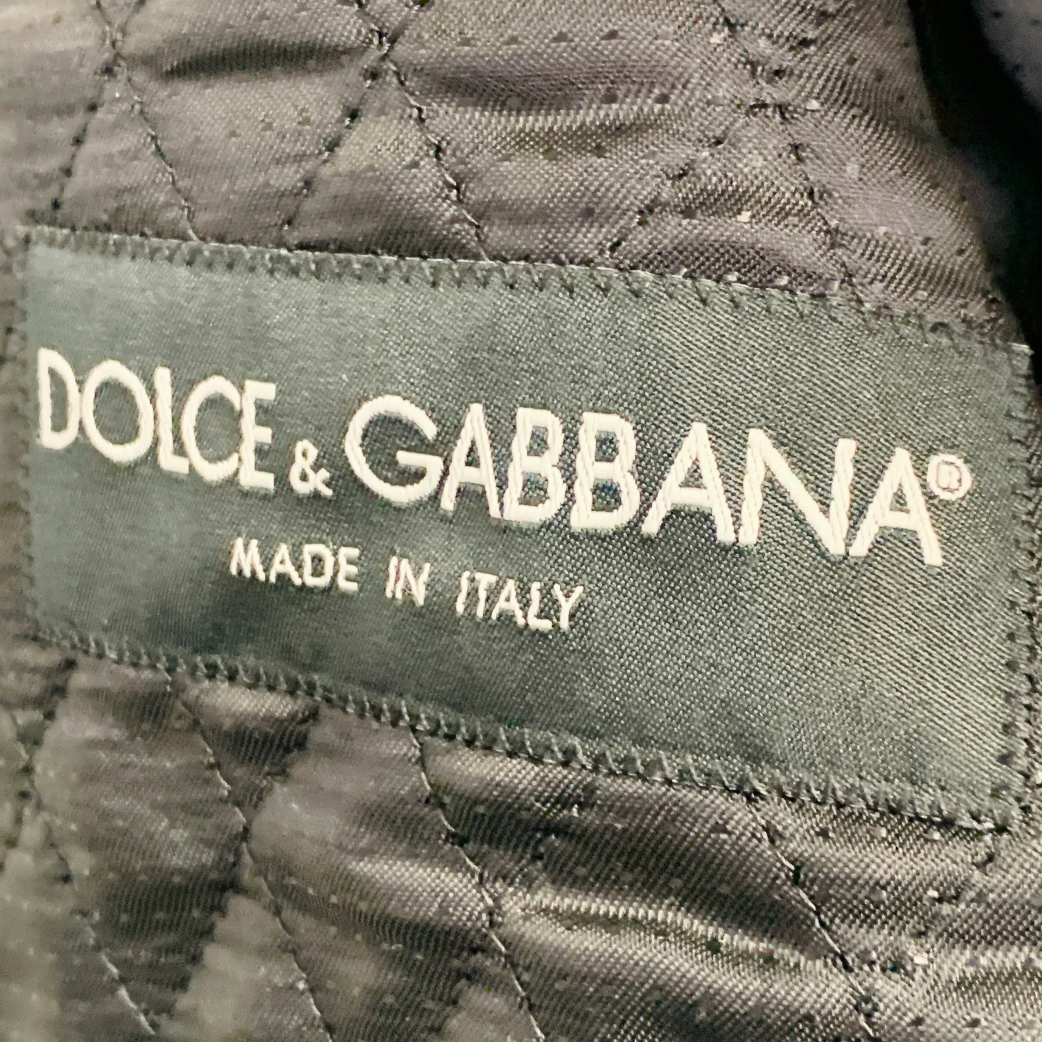 DOLCE & GABBANA SS15 Size 44 Green Black Silk Cotton Cropped Matador Sport Coat - Image 10