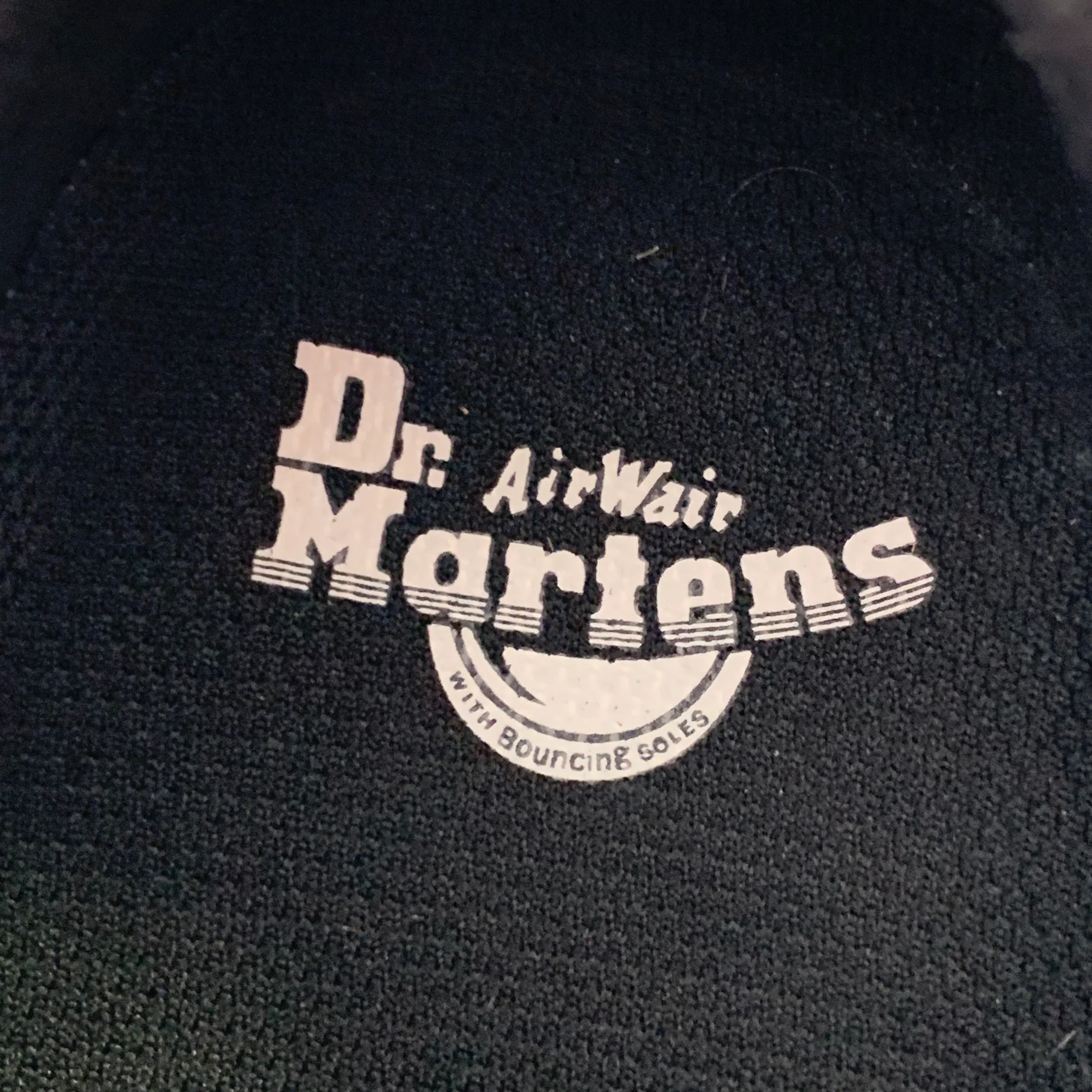 DR. MARTENS Size 10 Reeder Black Nylon Chunky Sole Lace Up Shoes - Image 7