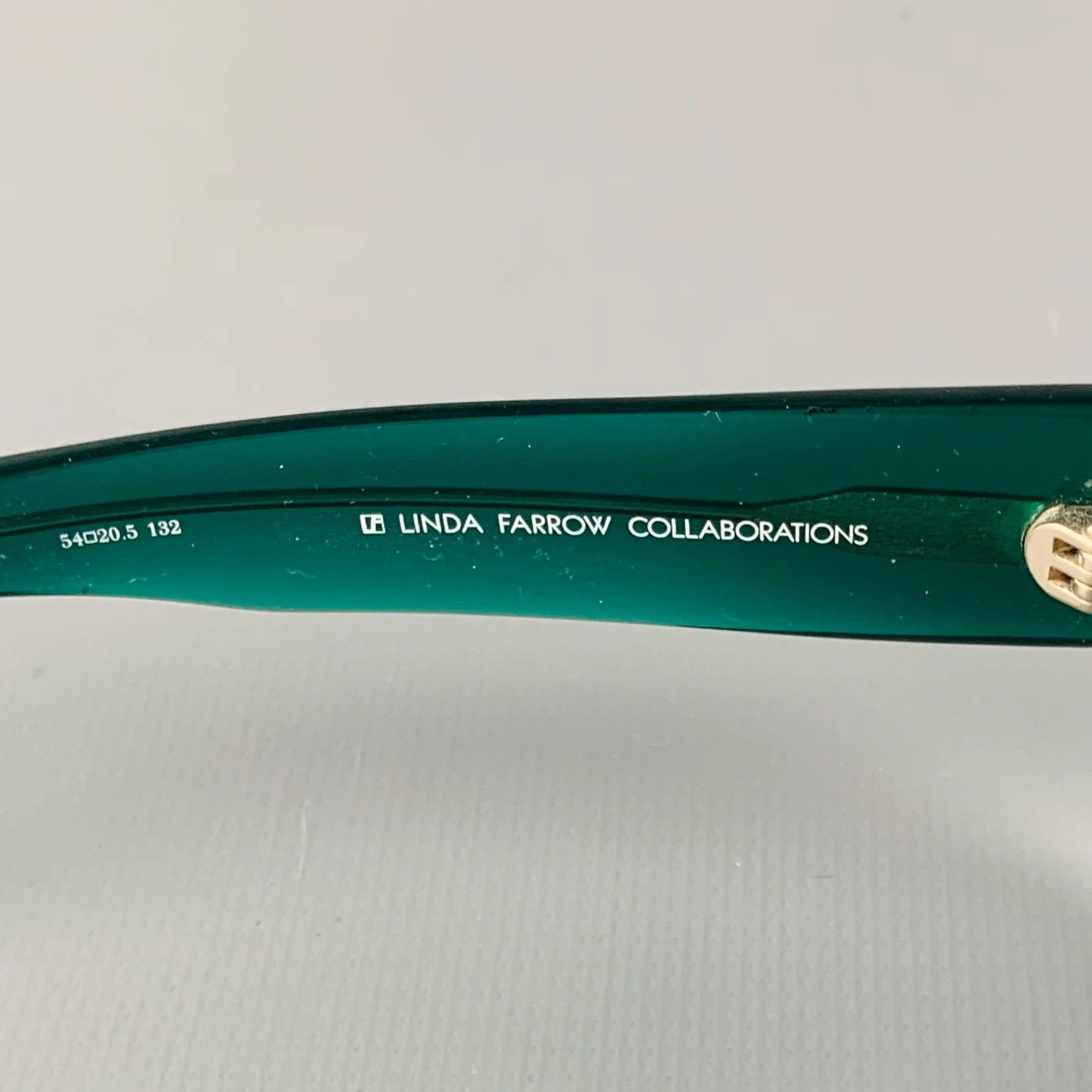 DRIES VAN NOTEN Green Grey Acetate Sunglasses - Image 6