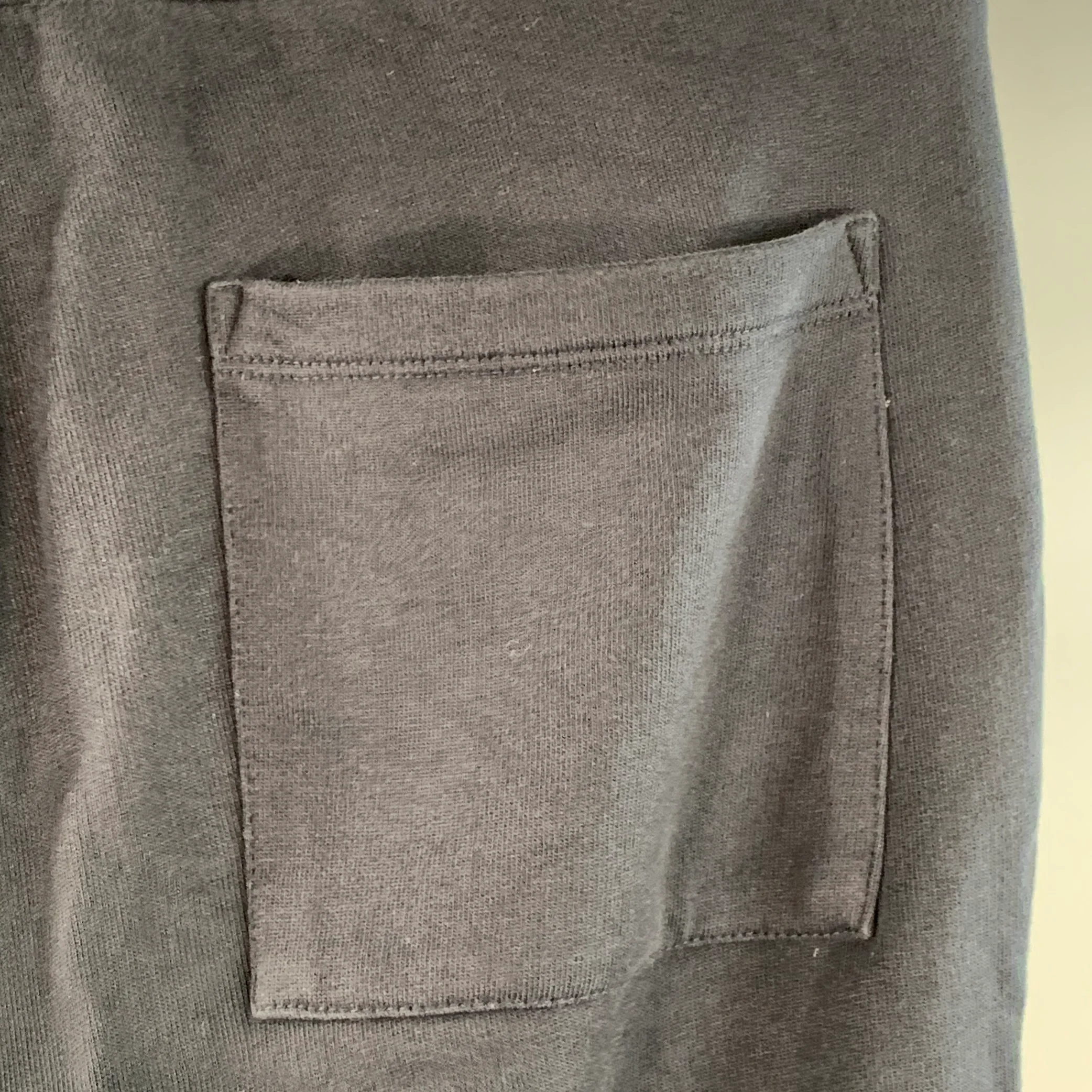 DRIES VAN NOTEN Size S Navy Brown Abstract Cotton Blend Quilted Drawstring Sweatpants Casual Pants - Image 4
