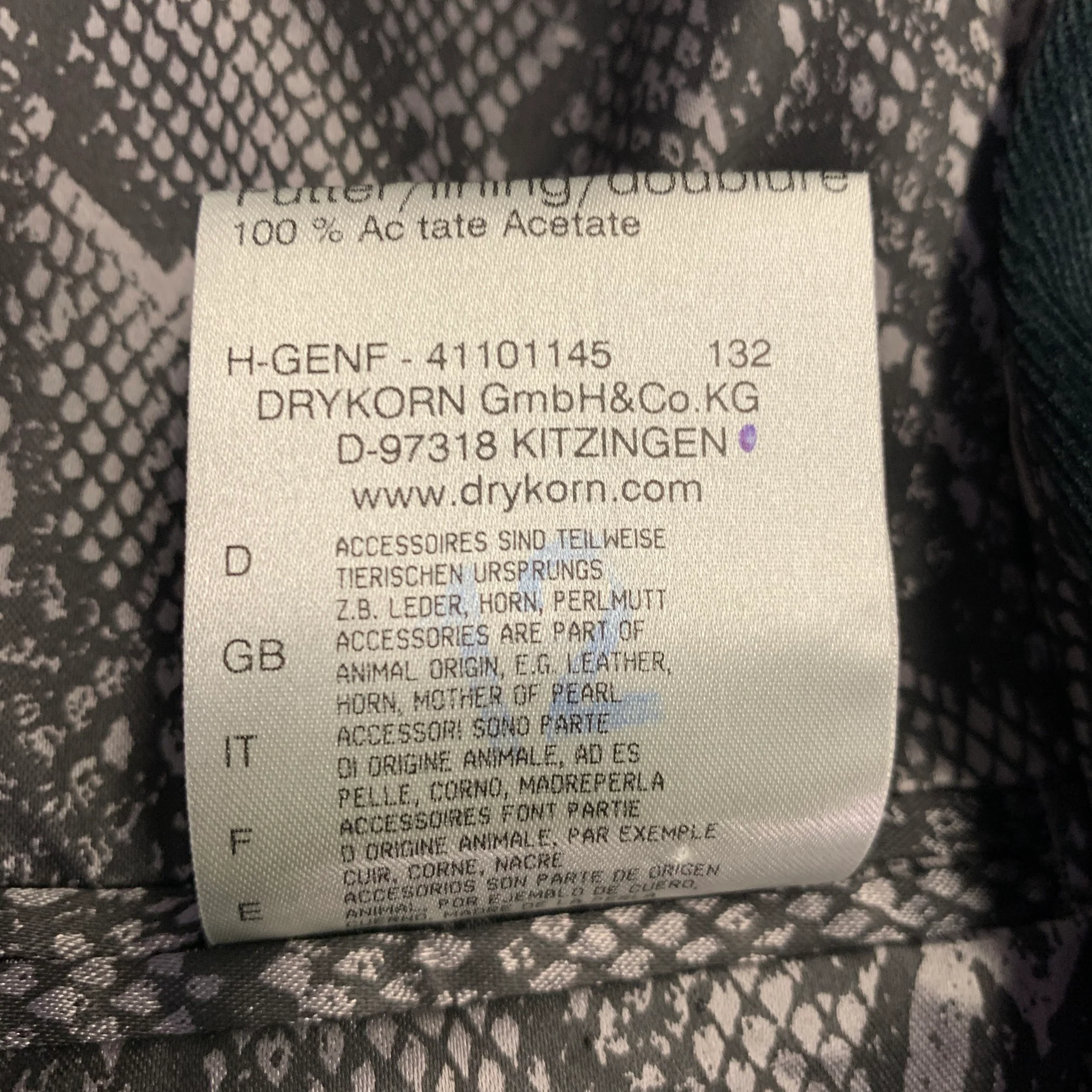 DRYKORN Size 40 Forest Green Corduroy Cotton Blend Peak Lapel Sport Coat - Image 9