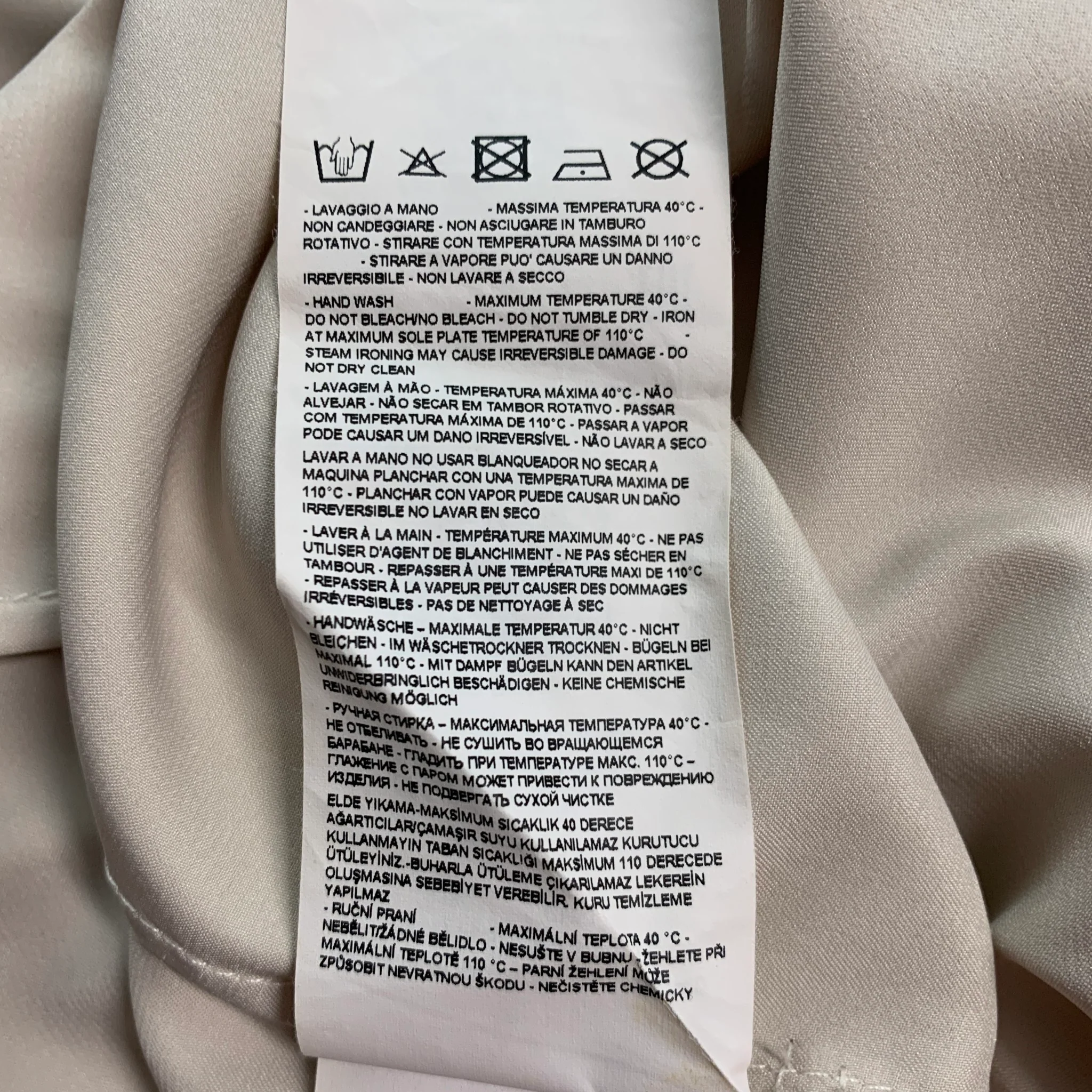 EMPORIO ARMANI Size 4 Black Cream Polyester Sequined Sleeveless Cocktail Dress - Image 8