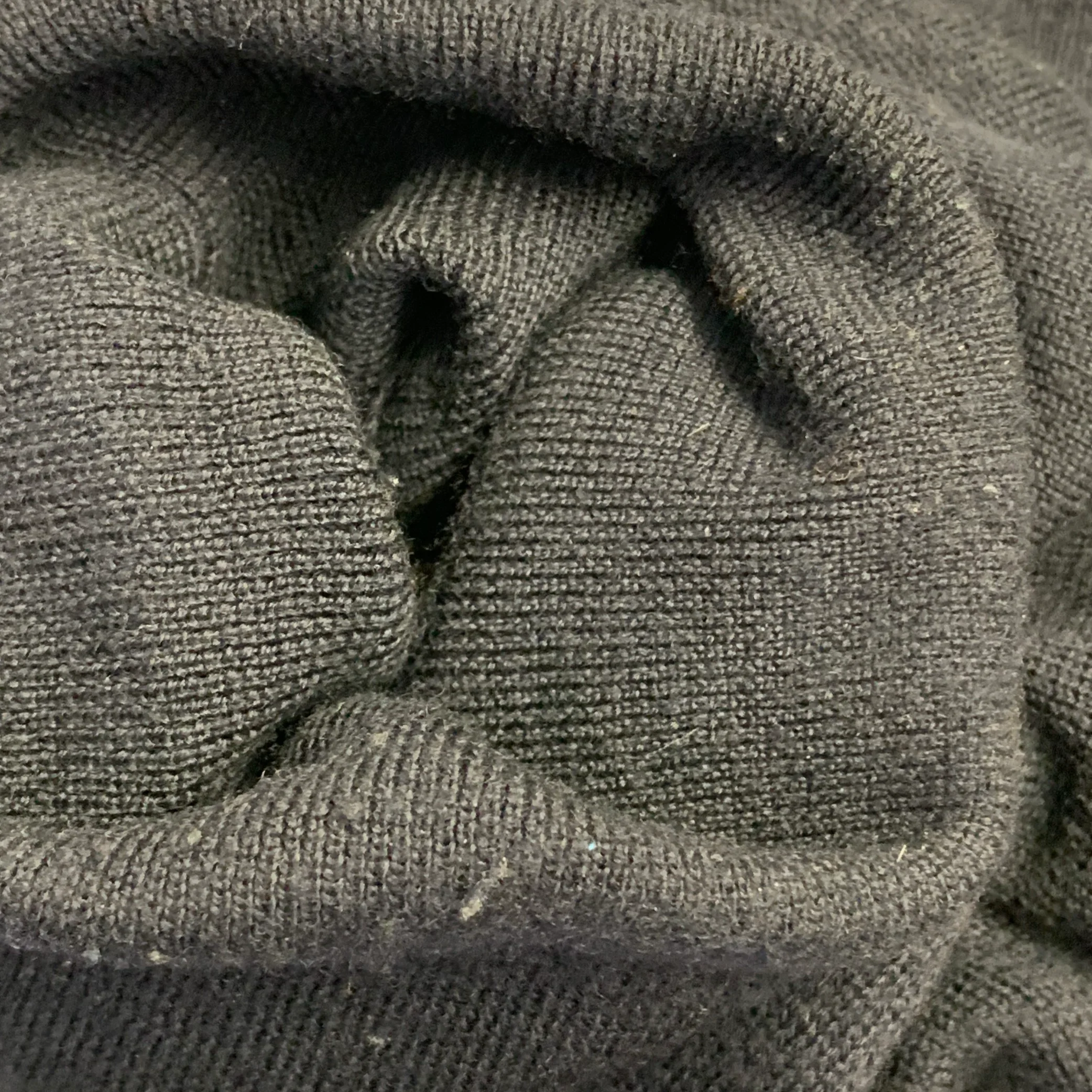 EMPORIO ARMANI Size M Navy Tan Contrast Trim Wool Turtleneck Pullover - Image 12