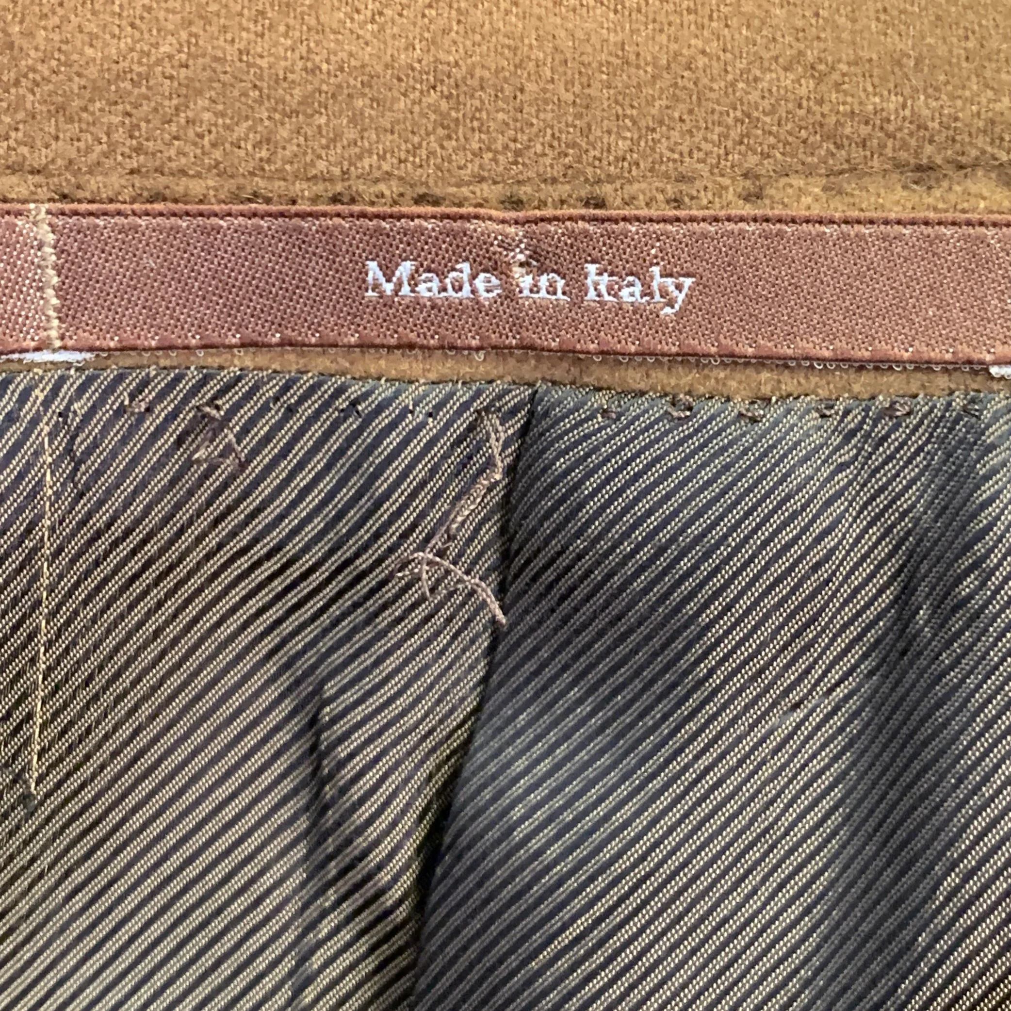 ERMENEGILDO ZEGNA Size 44 Brown Cashmere Notch Lapel Sport Coat - Image 9