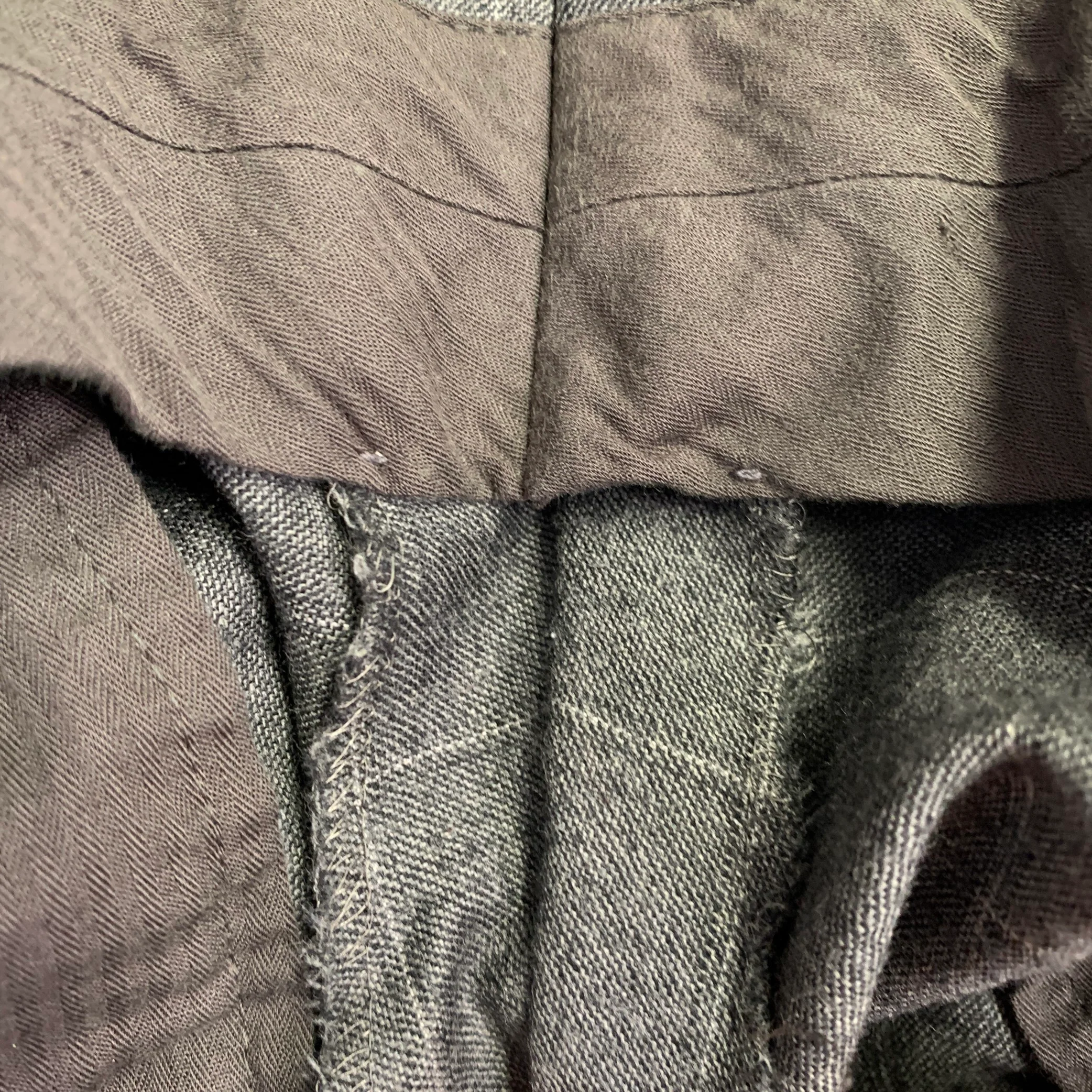 ERMENEGILDO ZEGNA Size 46 Grey White Window Pane Wool Notch Lapel Suit - Image 13