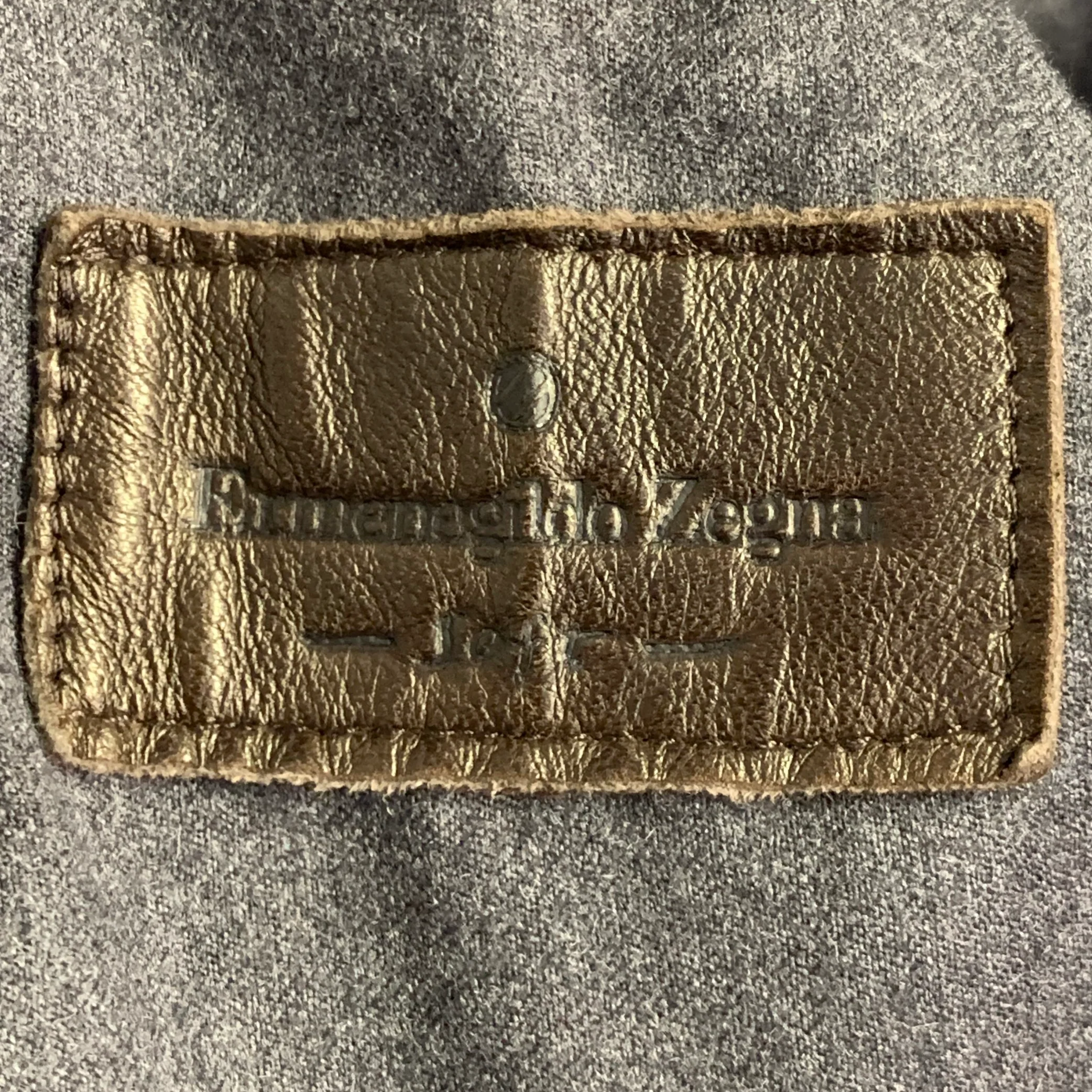 ERMENEGILDO ZEGNA Size L Brown Quilted Suede Zip Up Jacket - Image 7