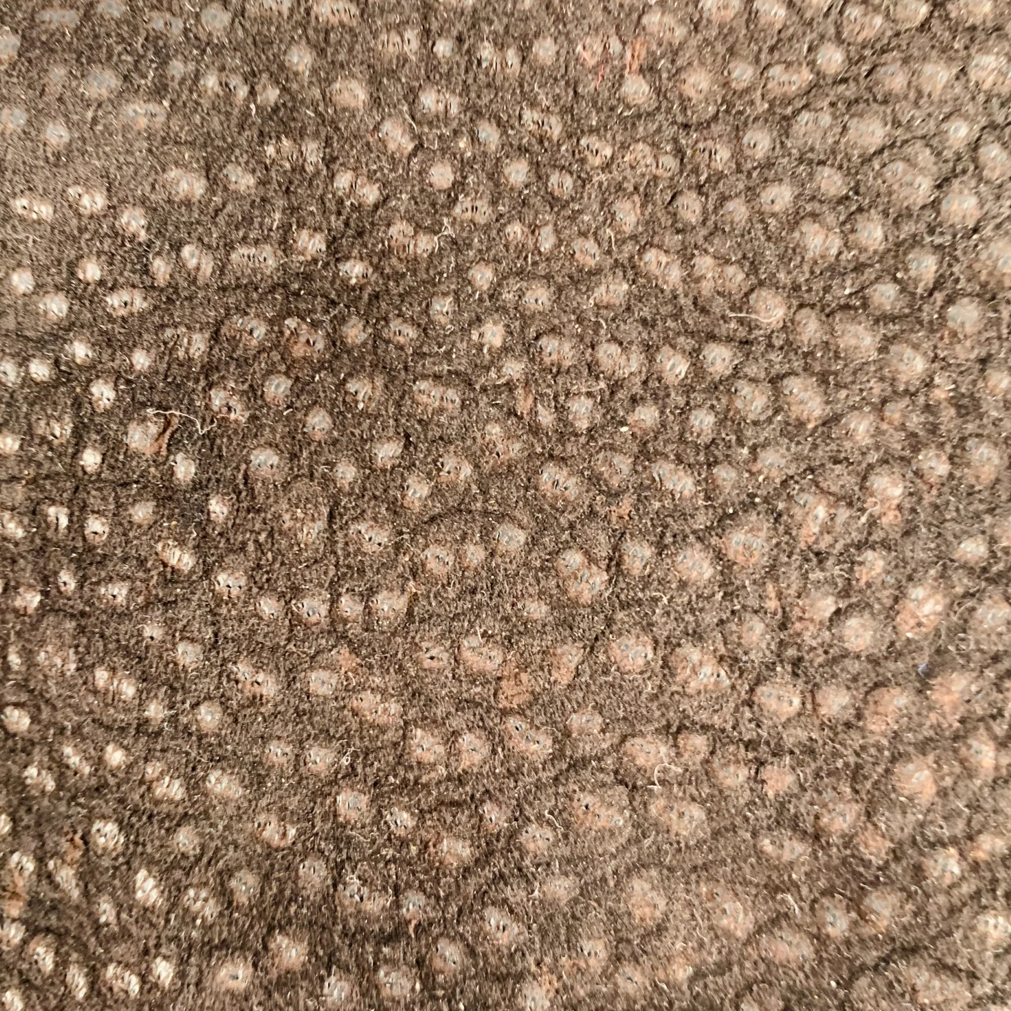 ERMENEGILDO ZEGNA Size L Brown Textured Suede Gloves - Image 2