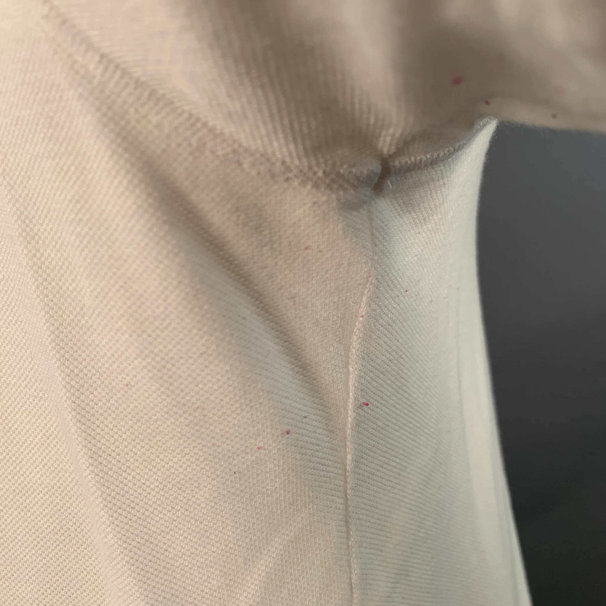 ERMENEGILDO ZEGNA Size XXXL White Brown Logo Cotton Pique Crew Neck T-shirt - Image 5