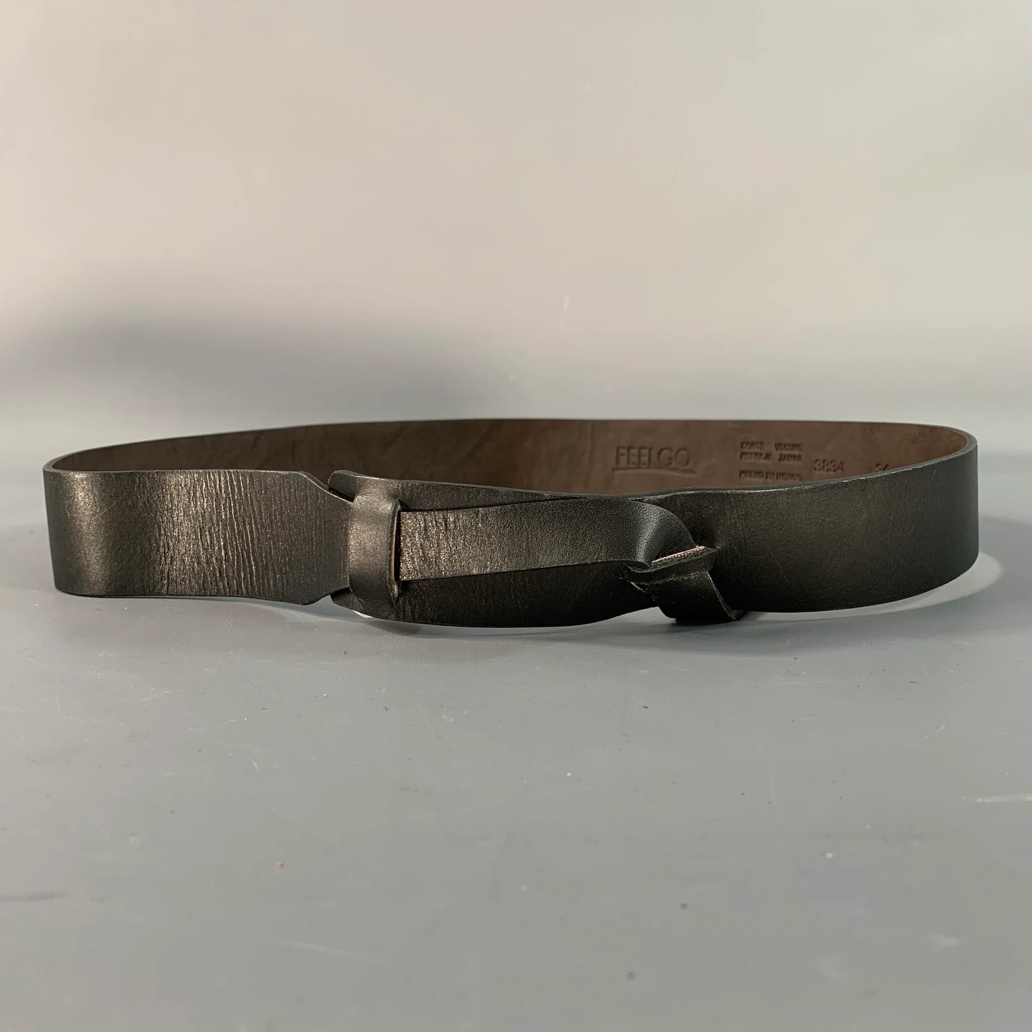 FEEL GO Size 34 Brown Leather Belt