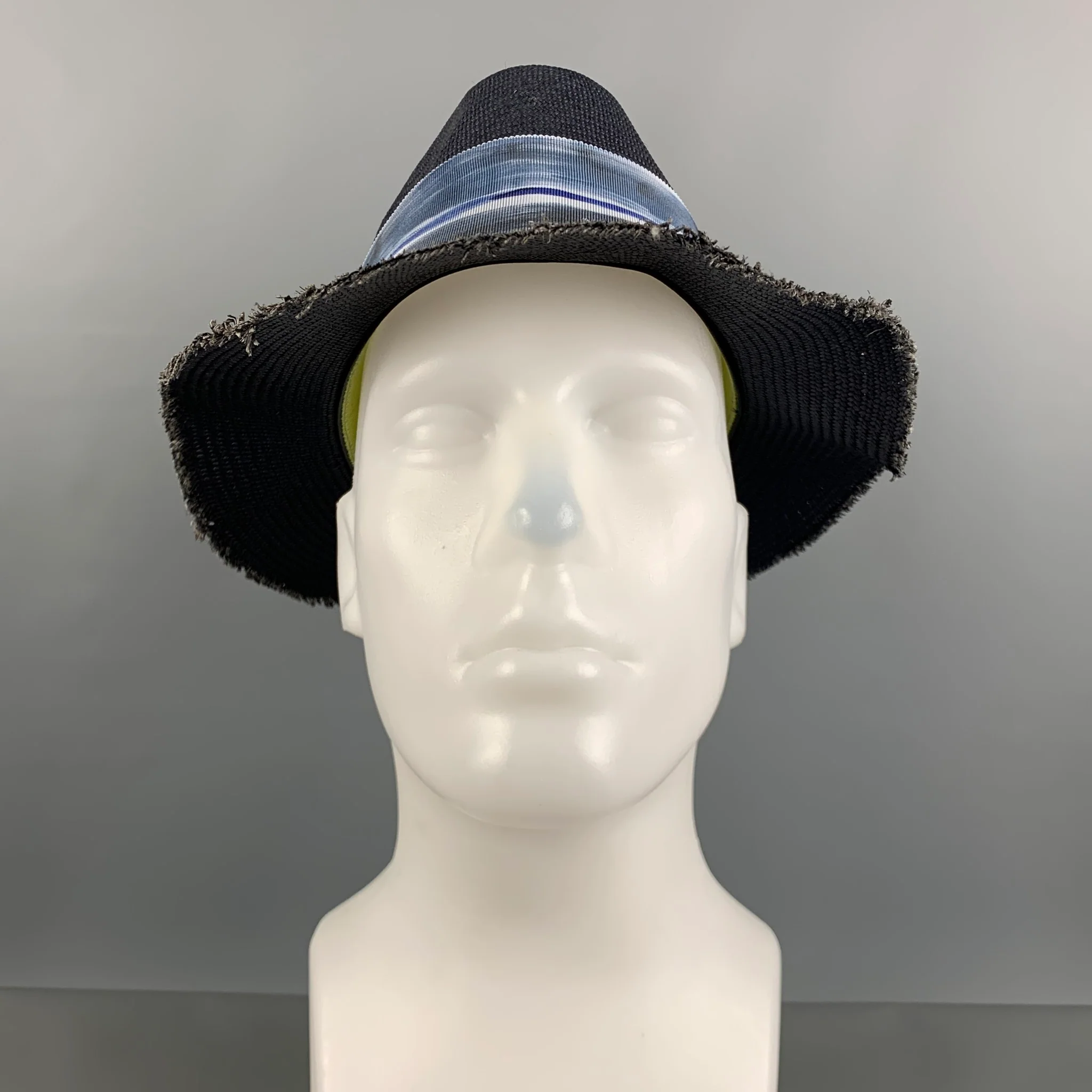 FILUHATS Size M Navy Woven Straw Hats - Image 2