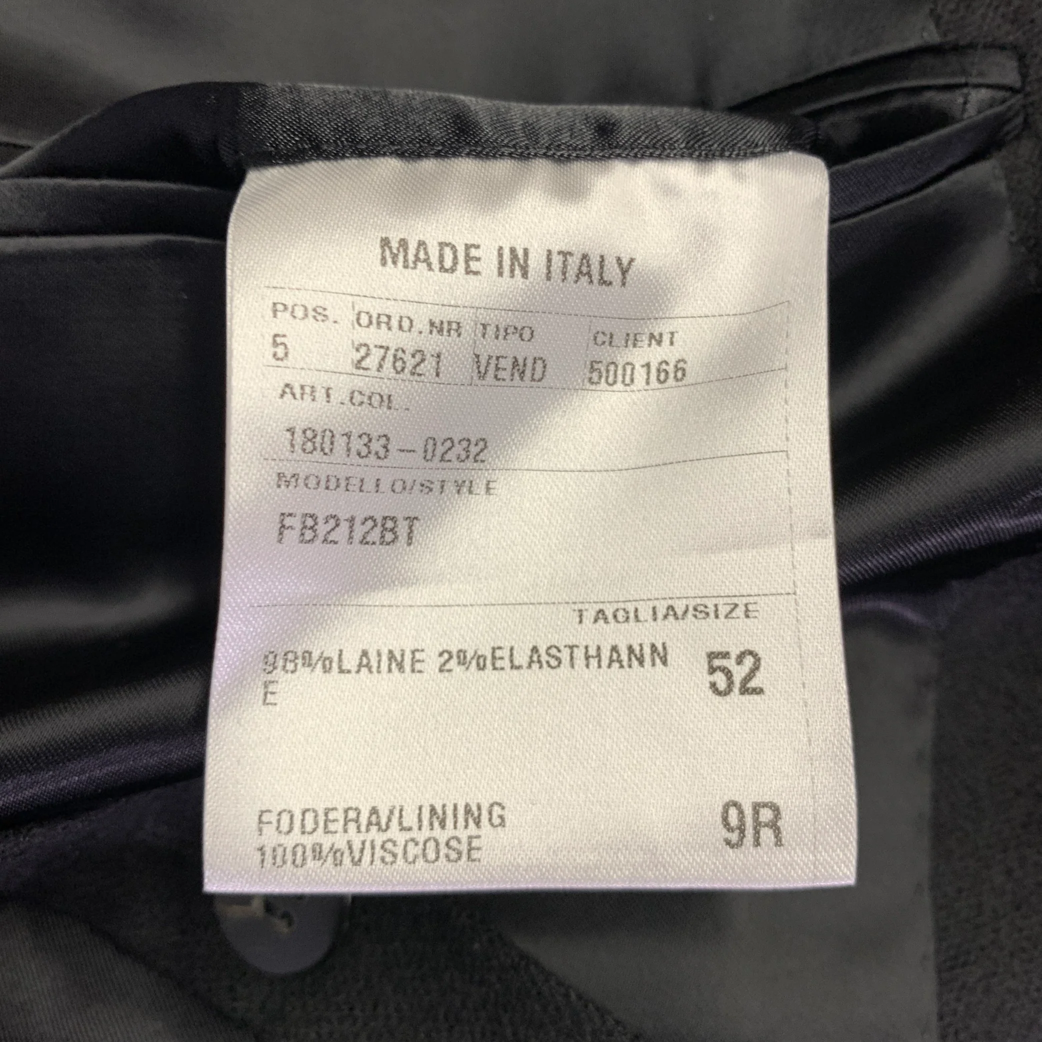 FRANCK BOCLET Size 42 Black Wool Blend Jacket - Image 6