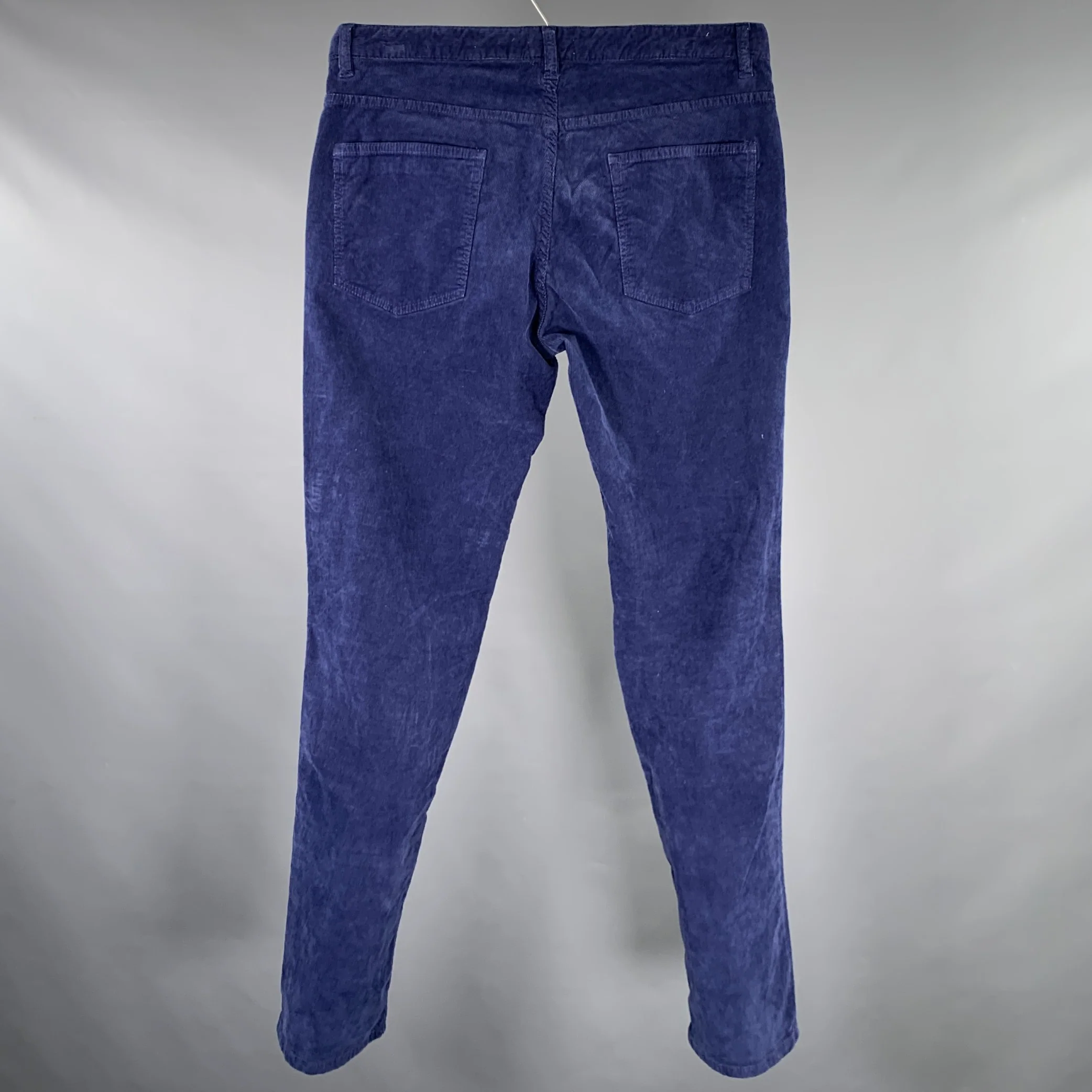 GANT Size 32 Cordster Blue Corduroy 5 Pockets Casual Pants - Image 2