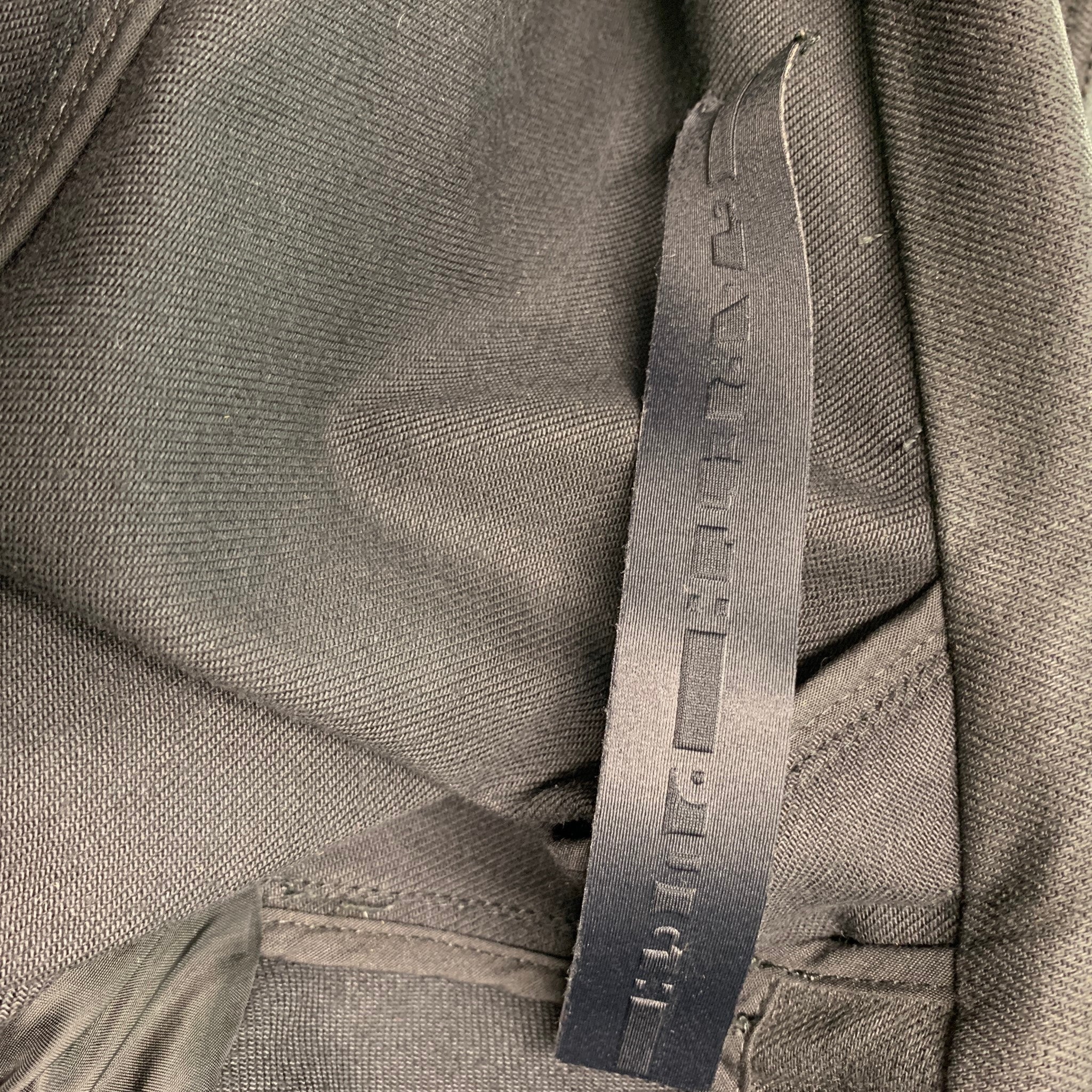 GARETH PUGH Size M Black Mixed Materials Cotton Blend Jacket - Image 4