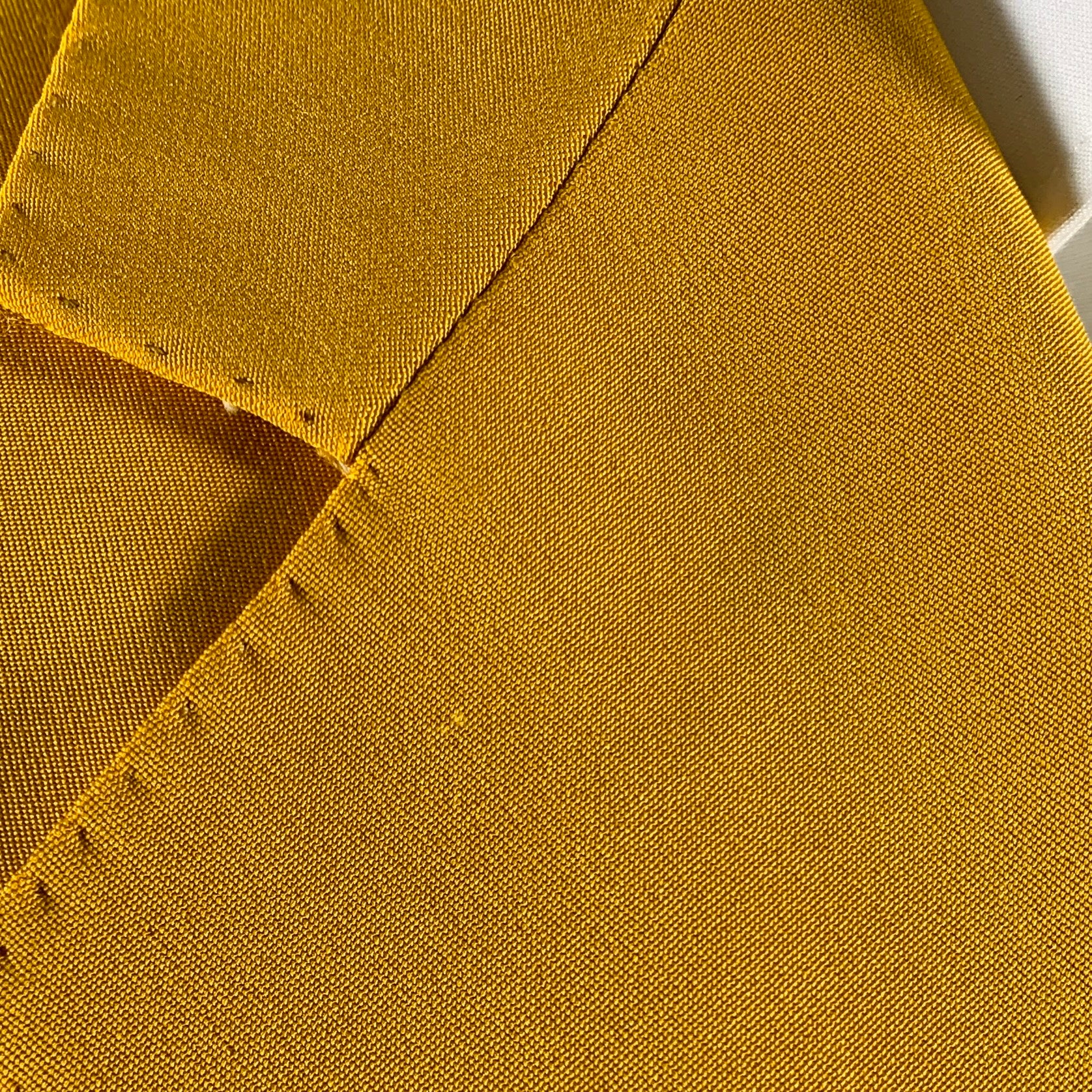 GIANFRANCO FERRE Size 40 Yellow Silk Single Breasted Sport Coat - Image 6
