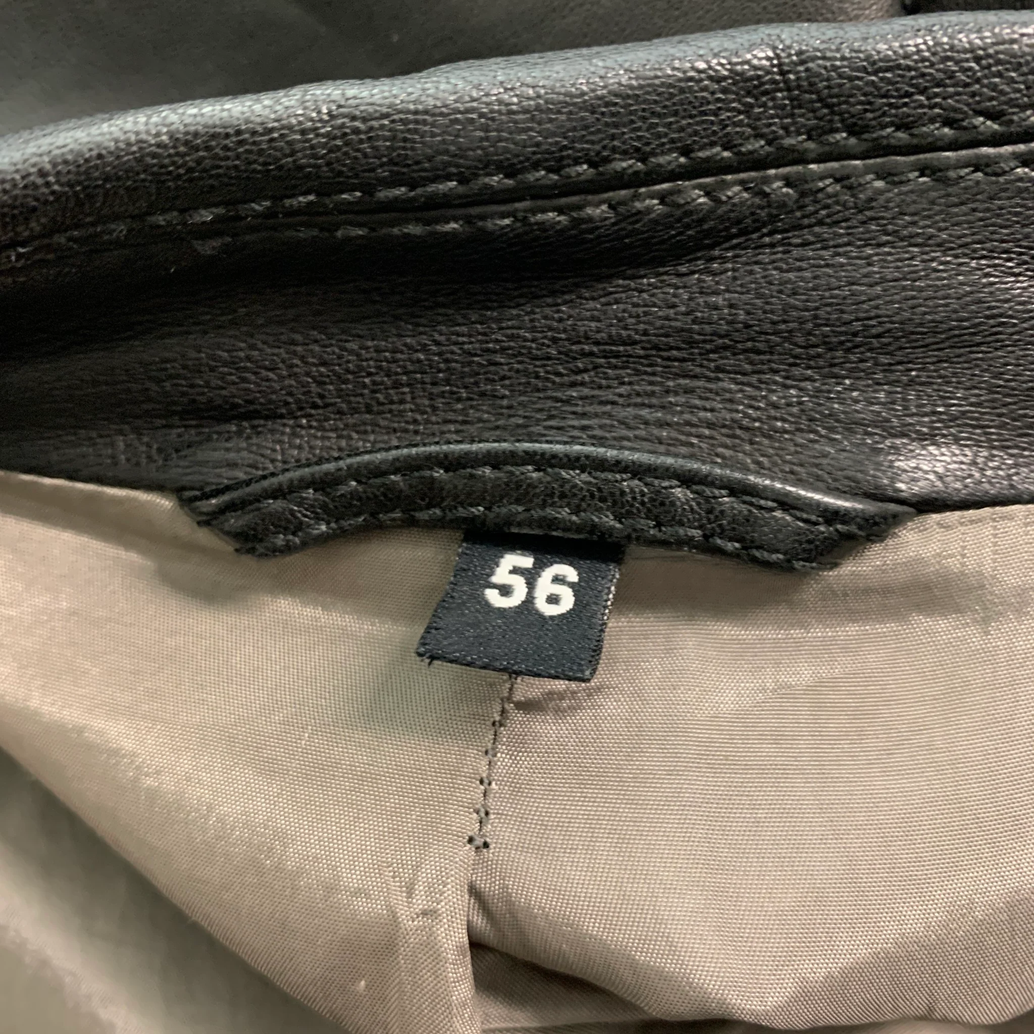 GIORGIO ARMANI Size 46 Black Single Breasted Jacket - Image 5
