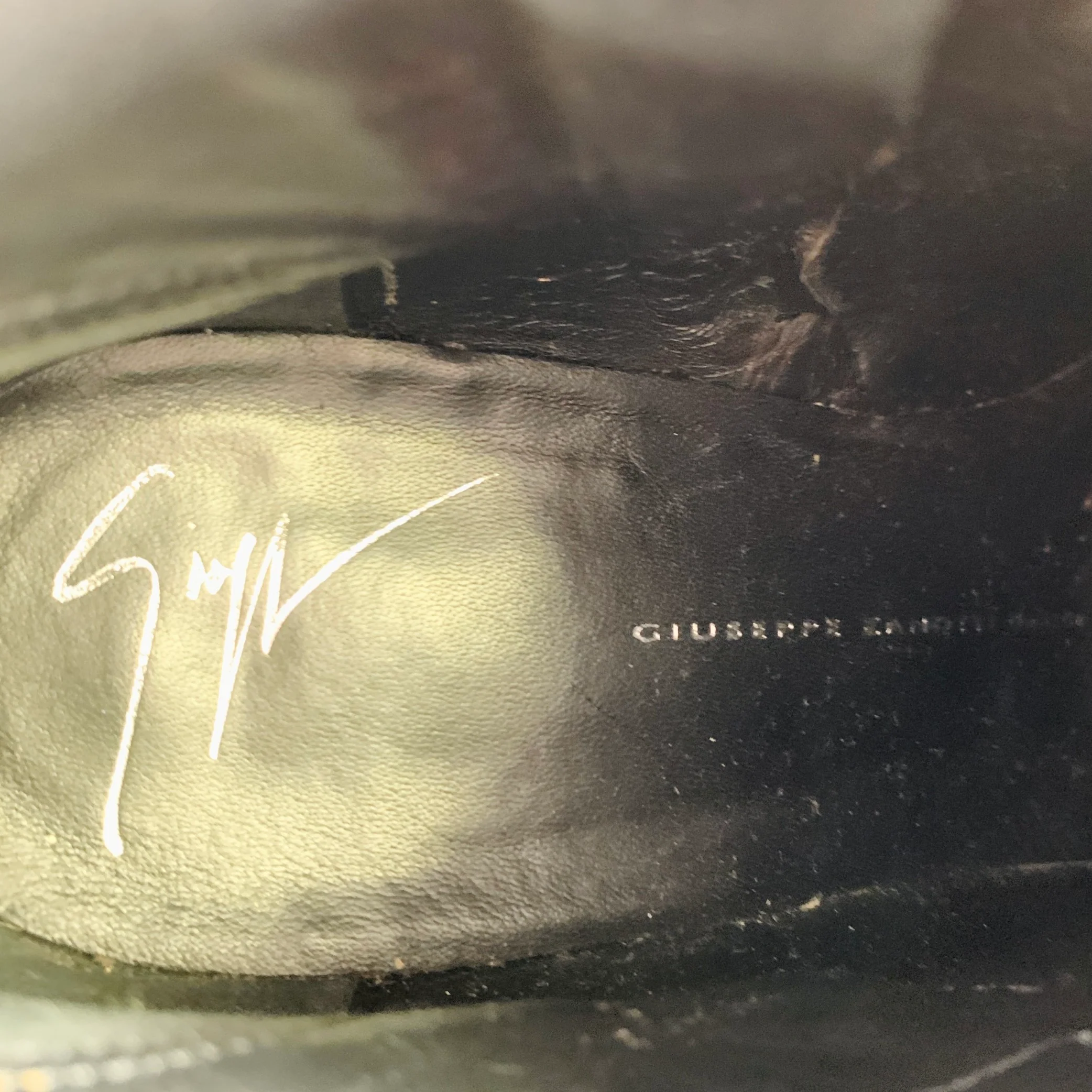 GIUSEPPE ZANOTTI Size 8 Black Suede Chunky Heel Ankle Boots - Image 7